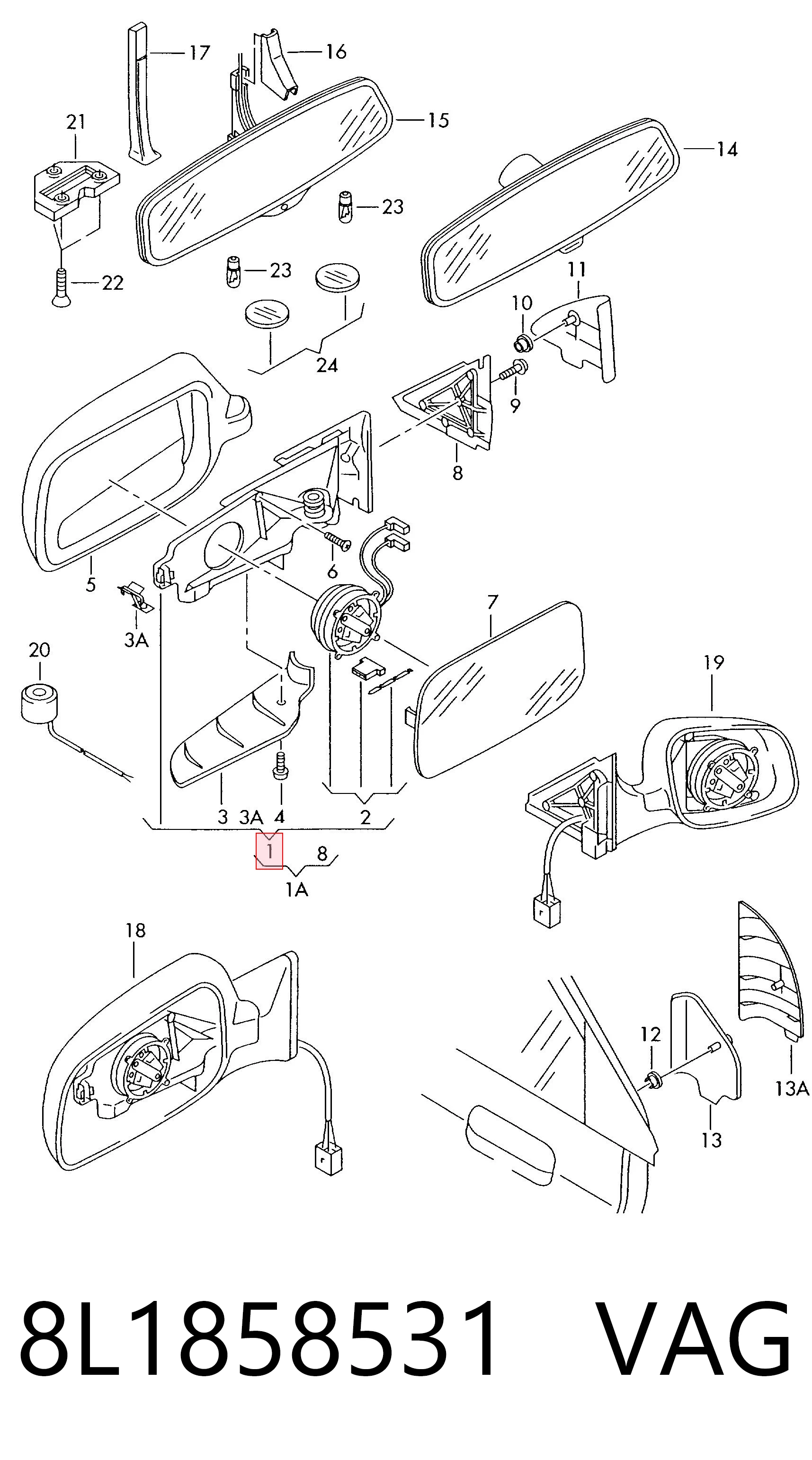 8L1858531 VAG