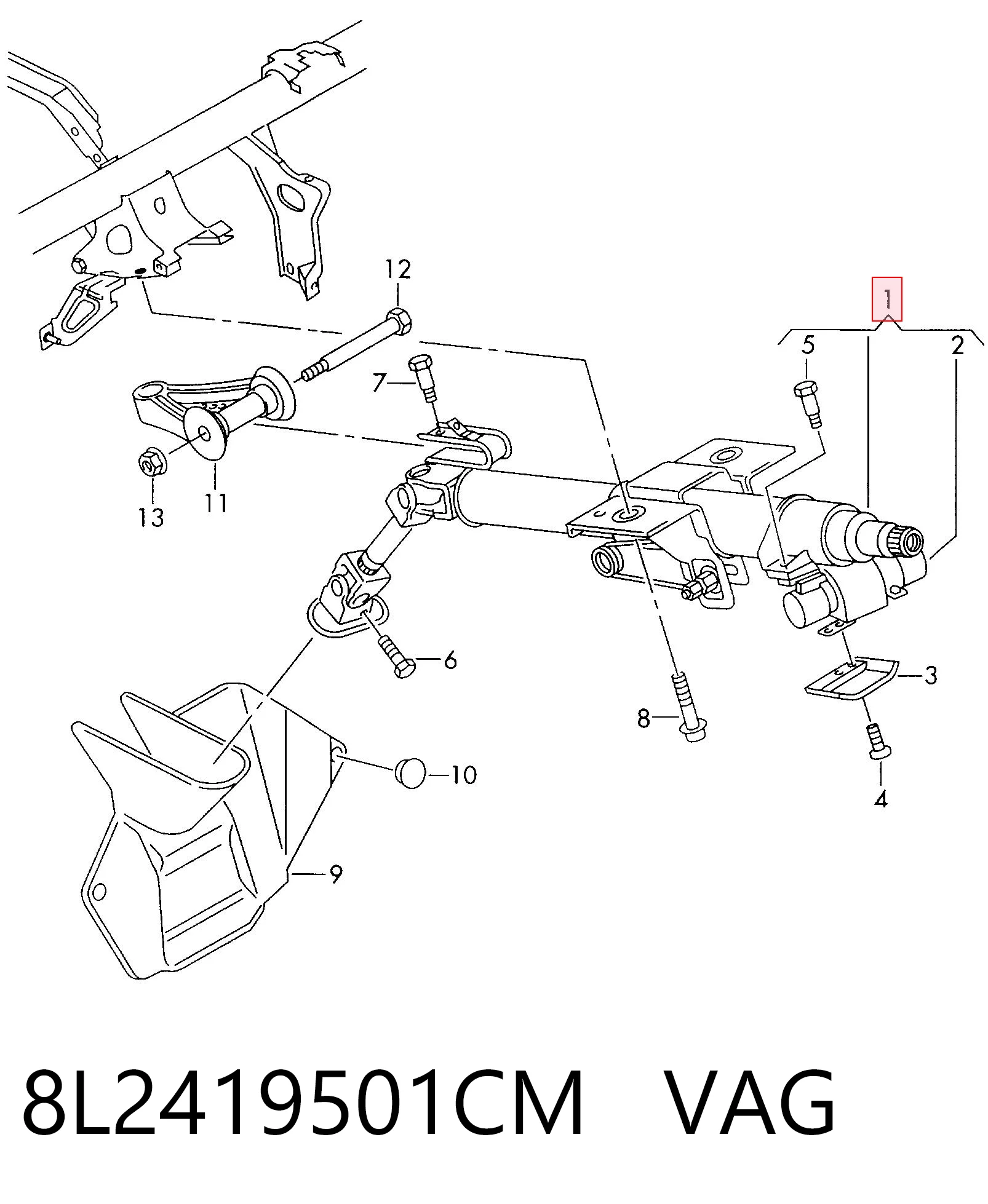 8L2419501CM VAG