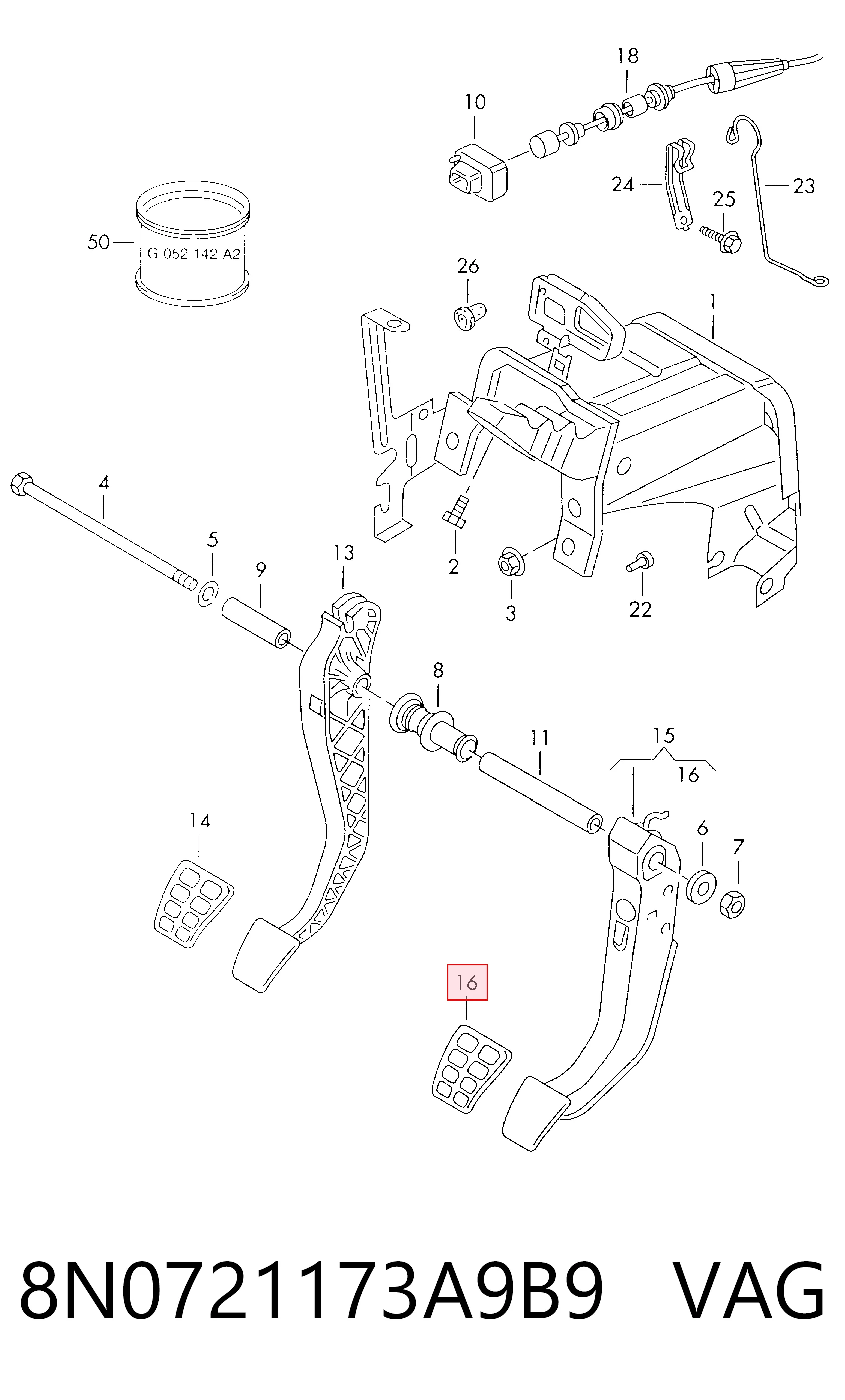 8N0721173A9B9 VAG