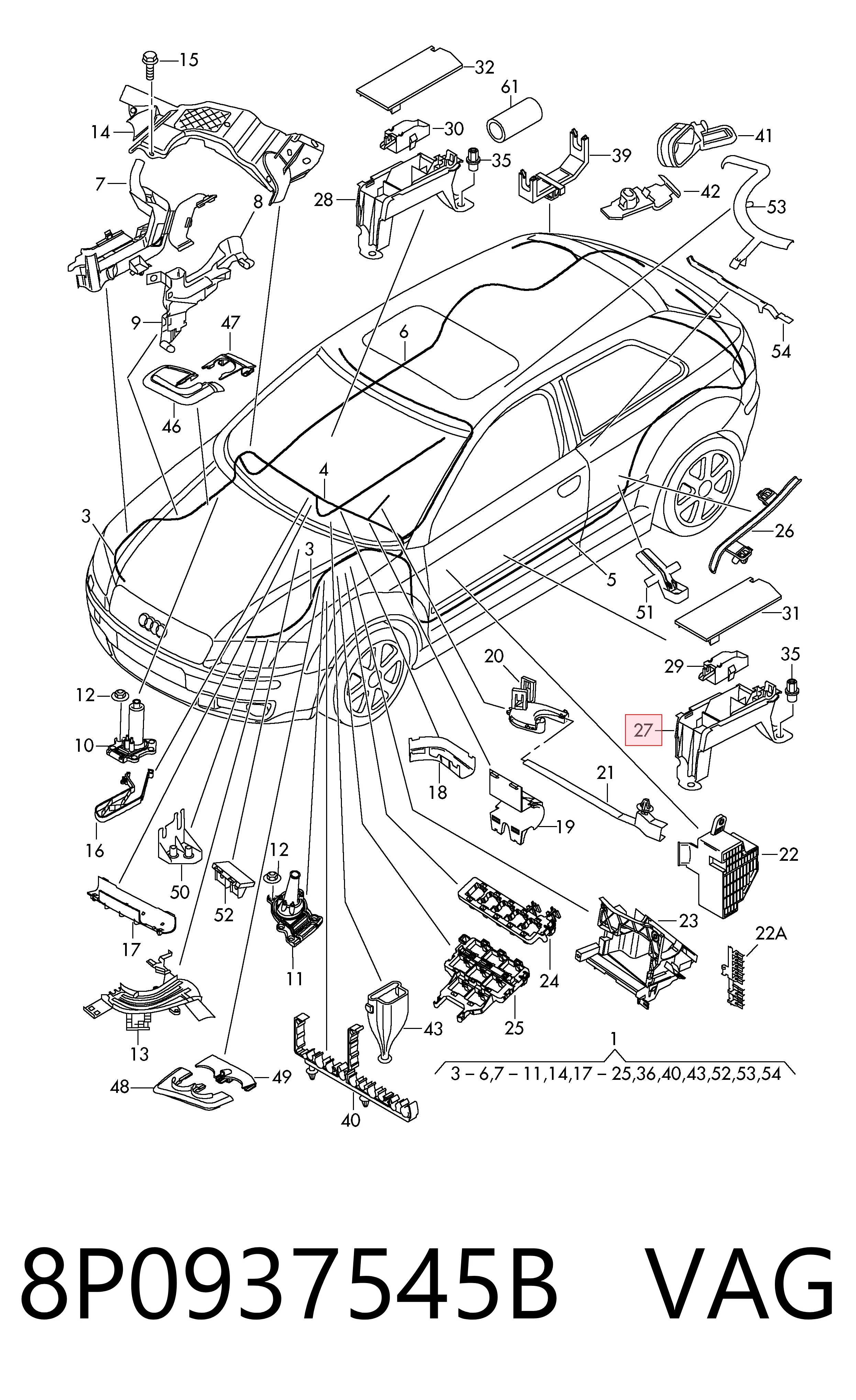 8P0937545B VAG