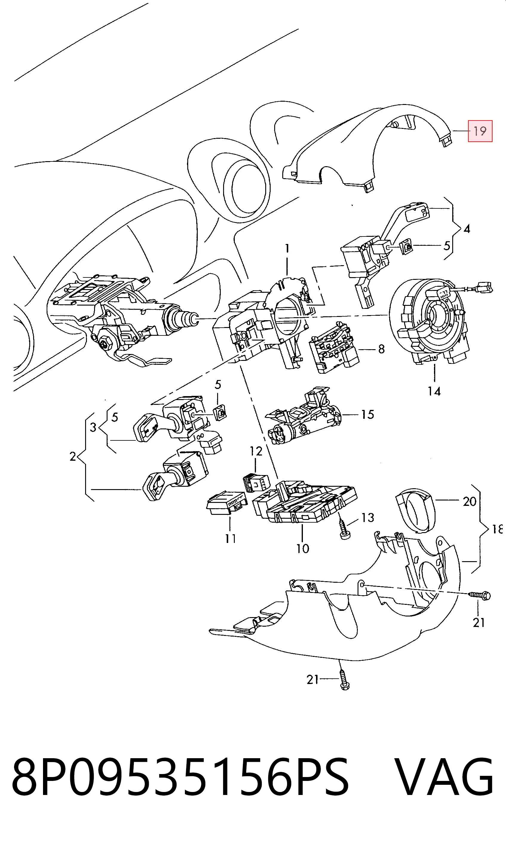 8P09535156PS VAG
