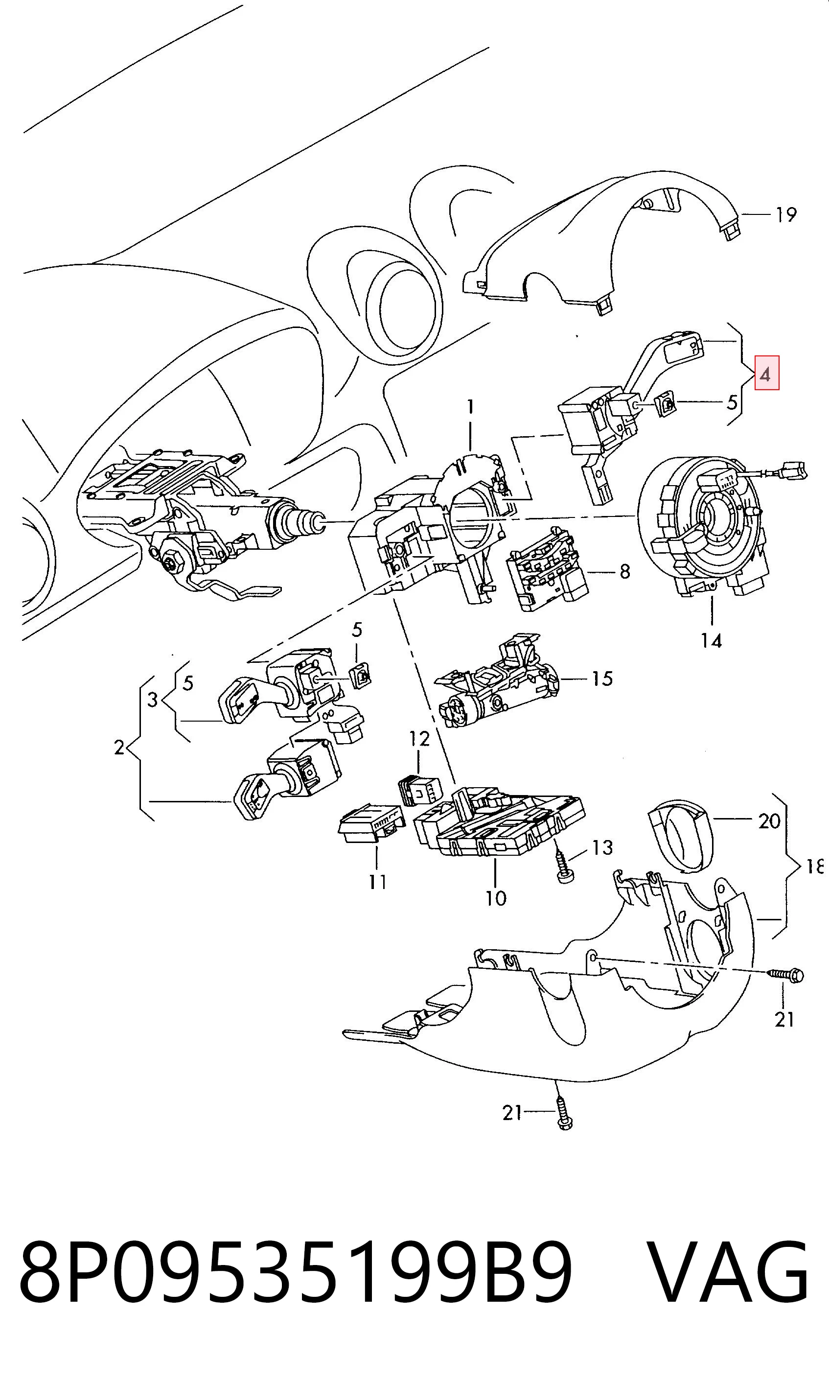 8P09535199B9 VAG
