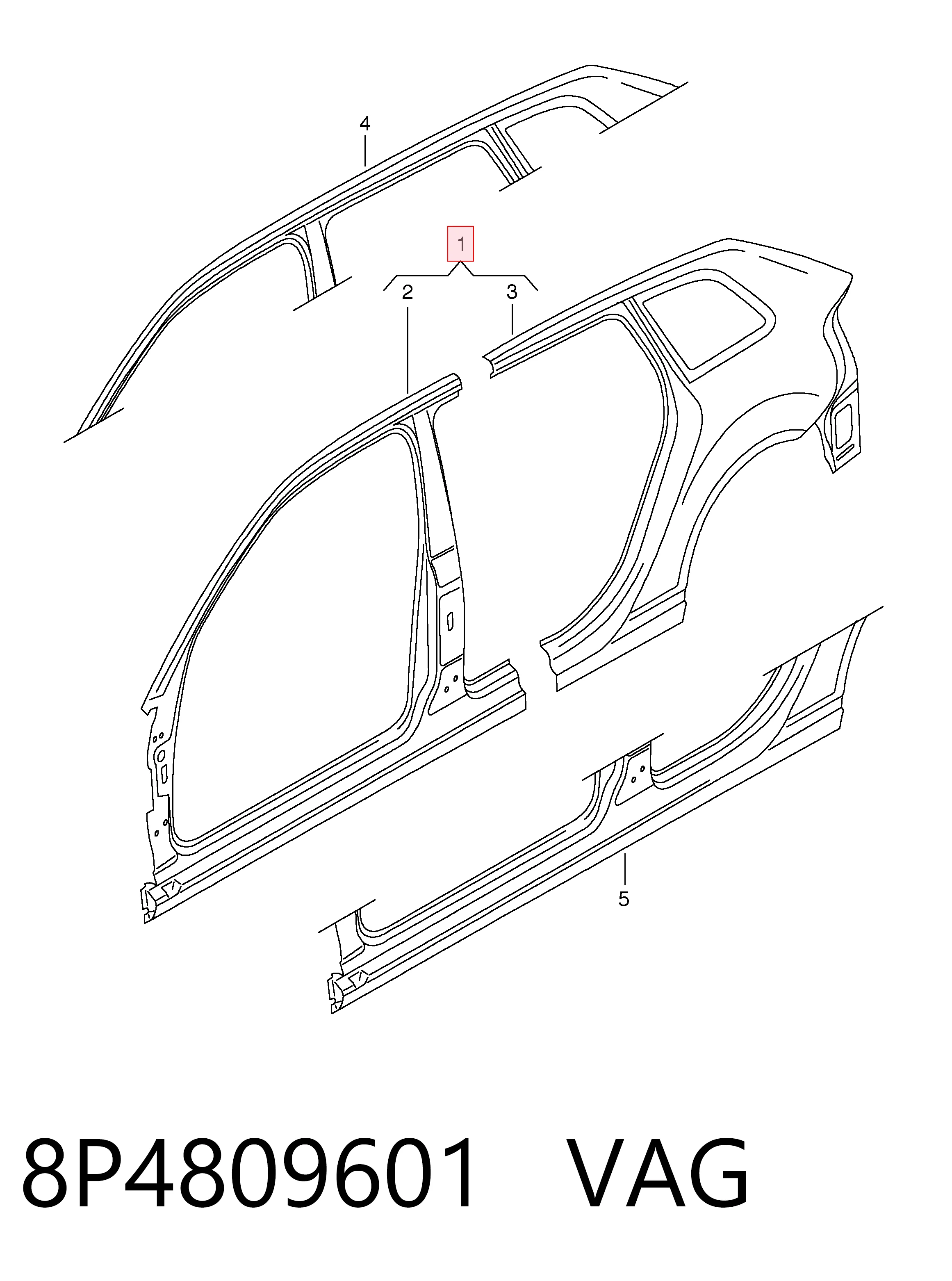 8P4809601 VAG
