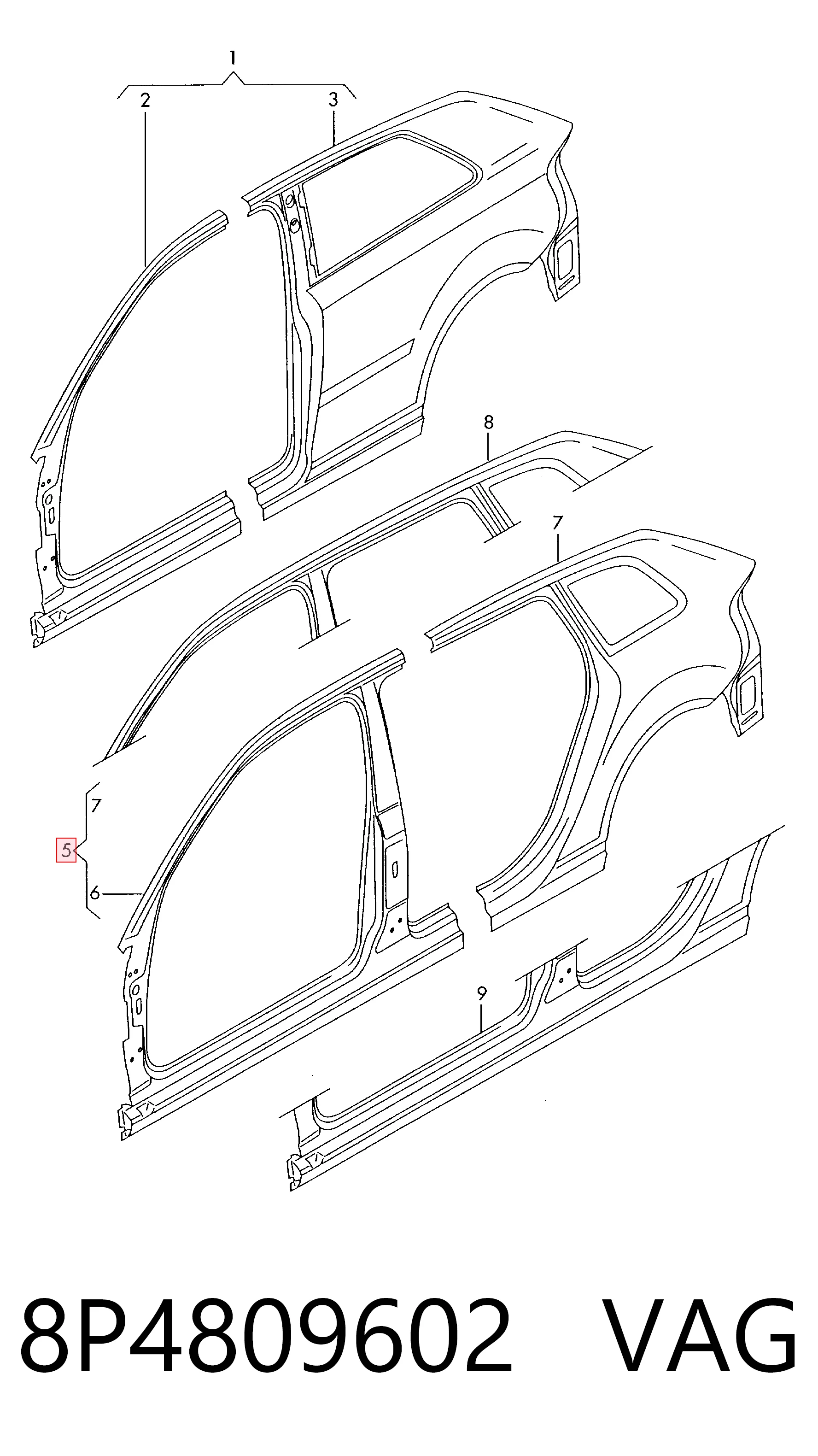 8P4809602 VAG