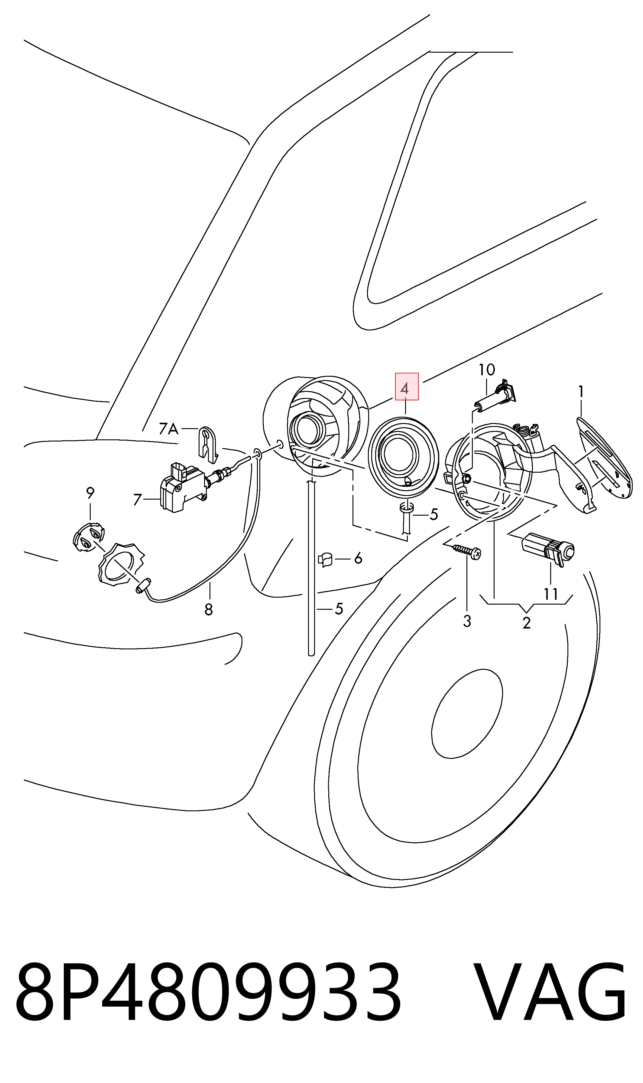 8P4809933 VAG