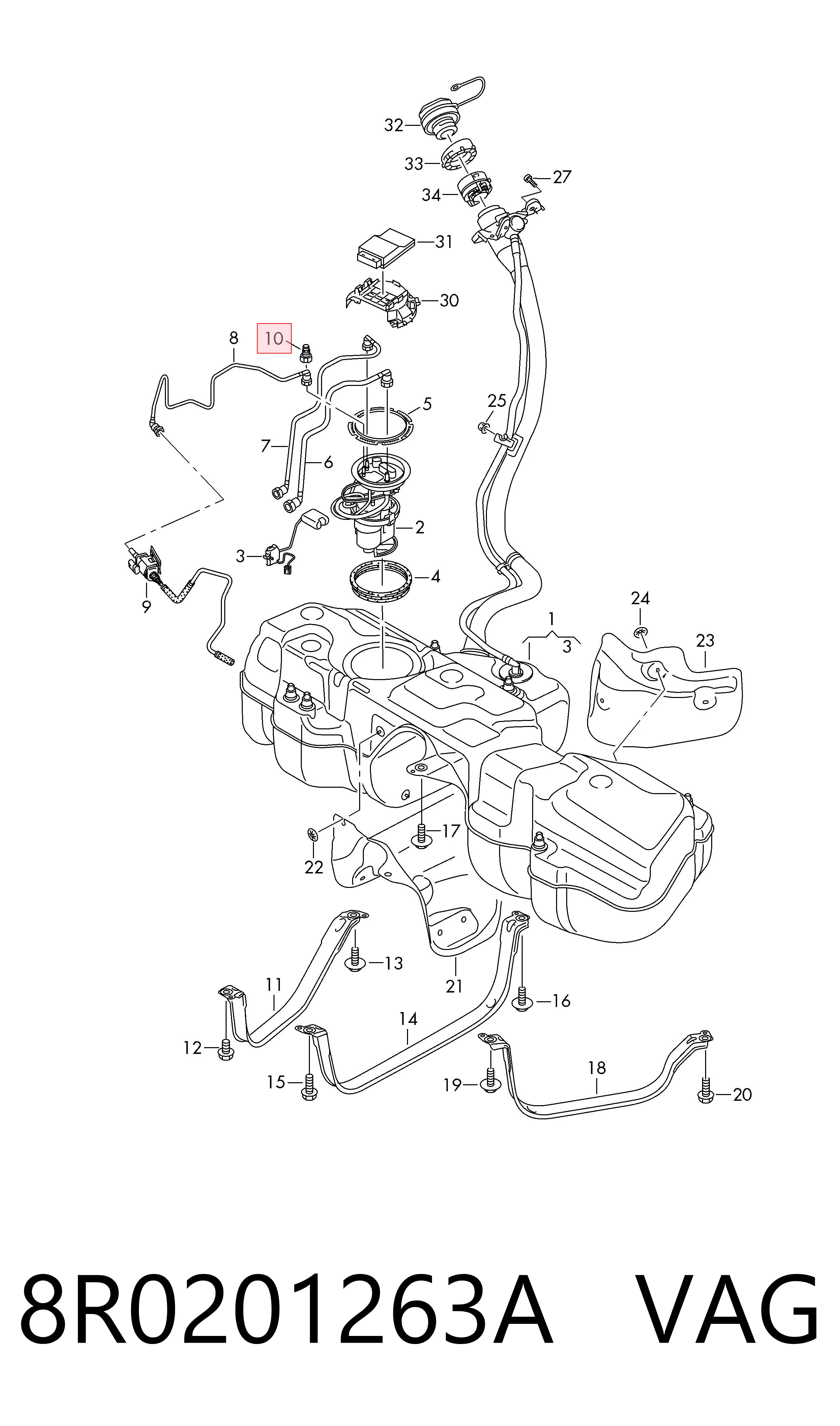 8R0201263A VAG 