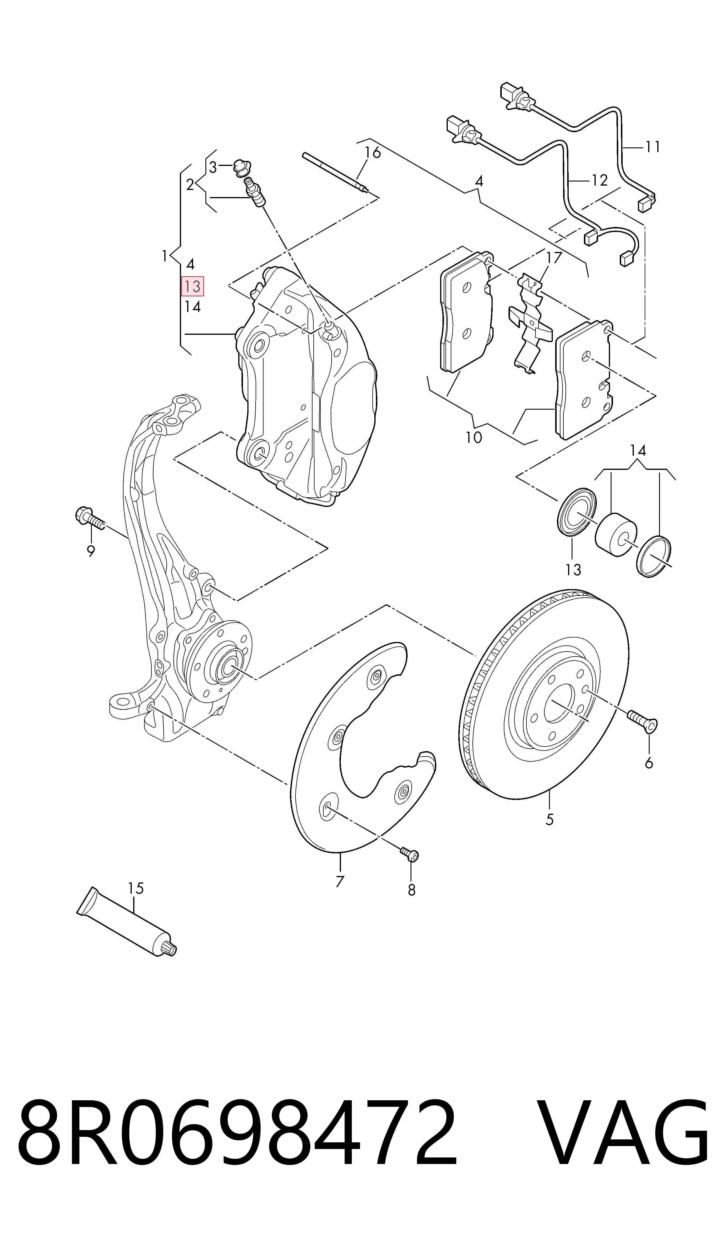 8R0698472 VAG 
