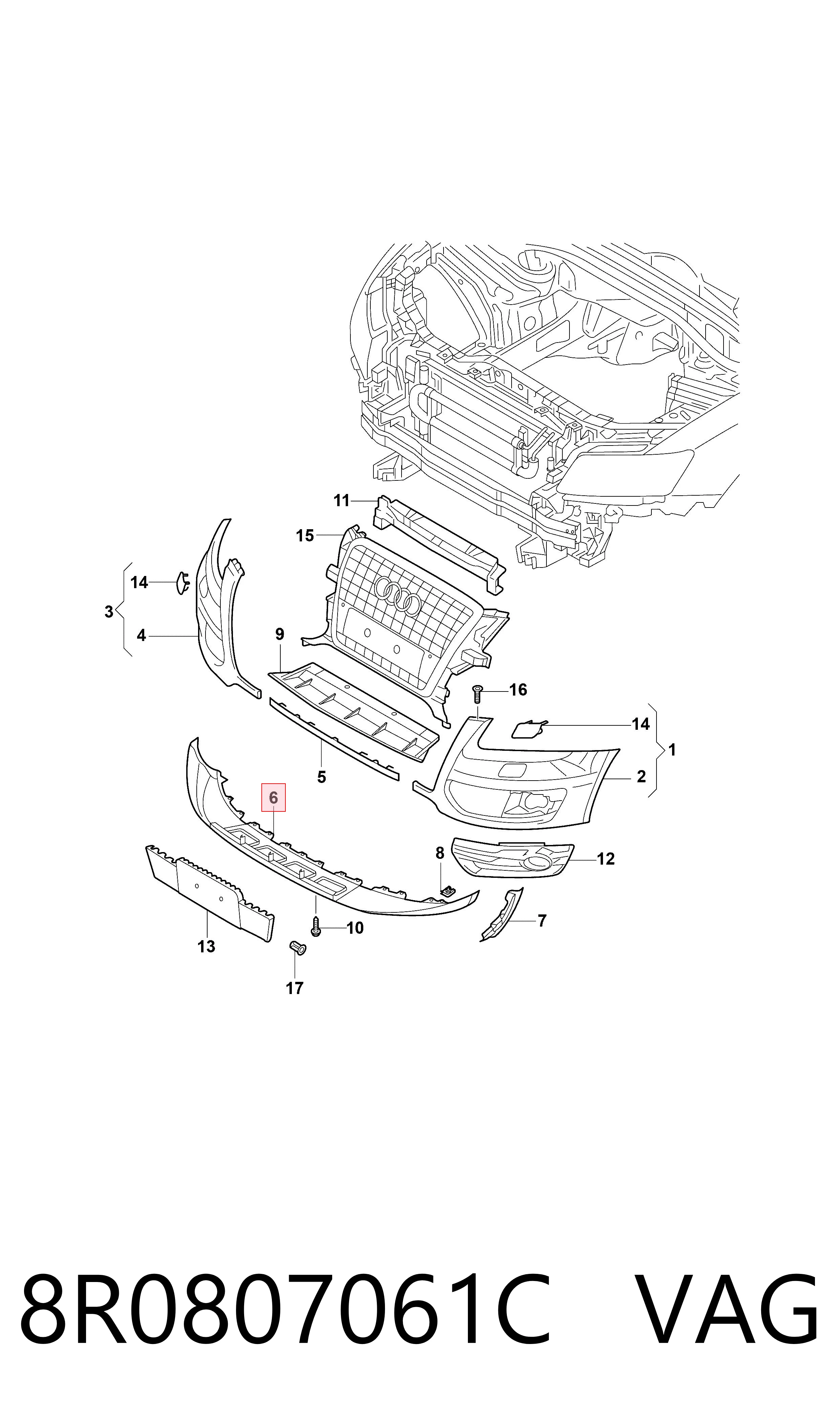 8R0807061C VAG