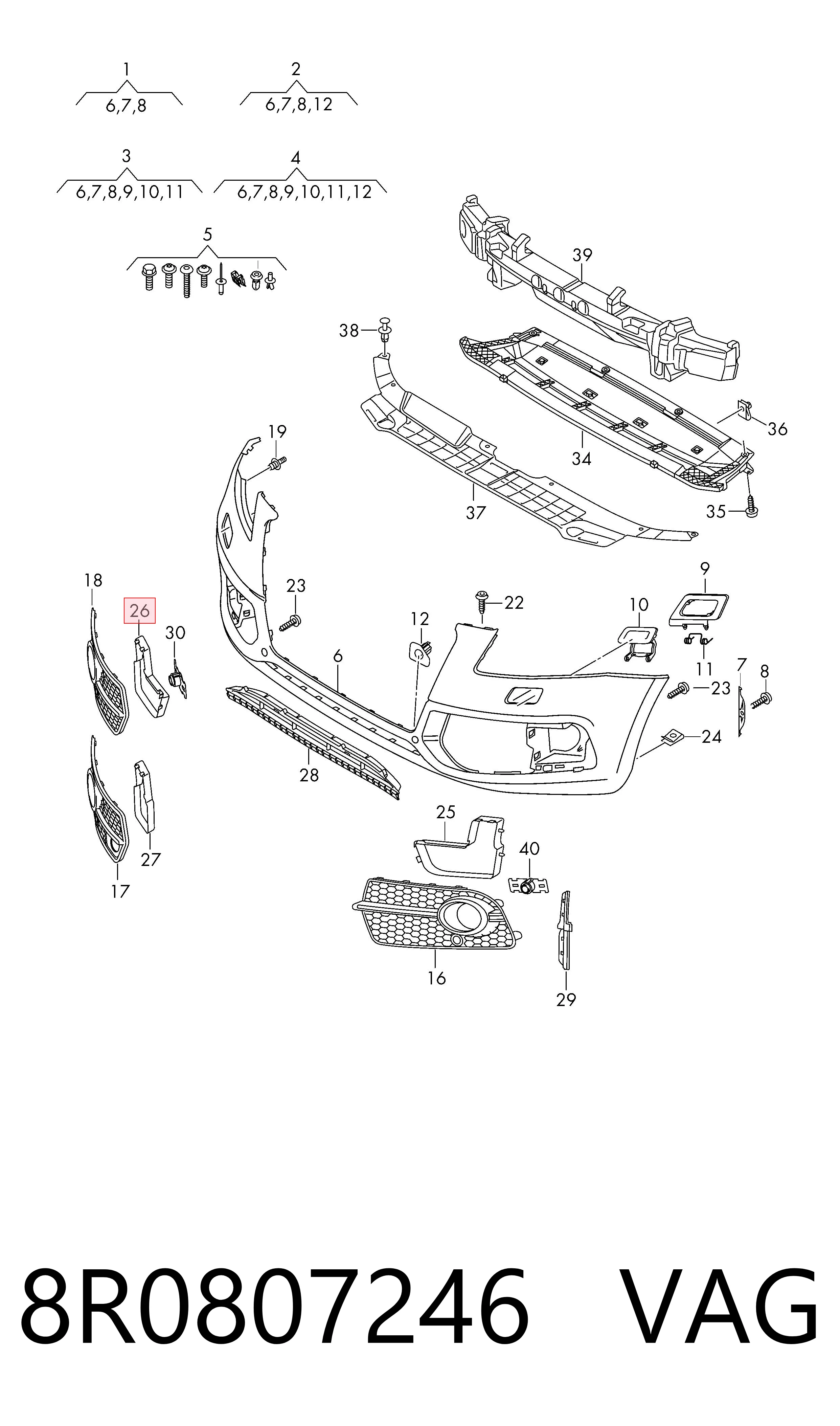 8R0807246 VAG 