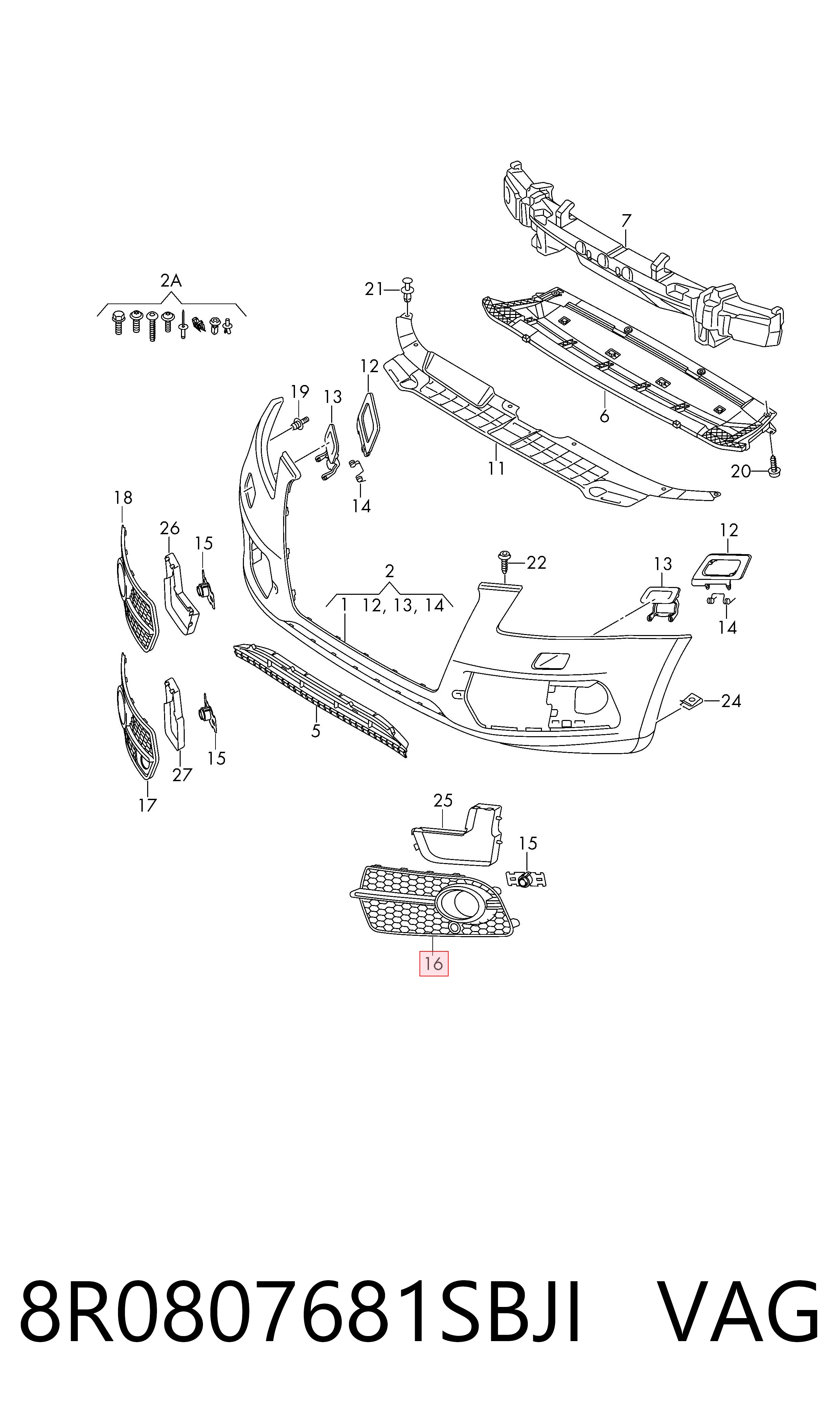8R0807681SBJI VAG 