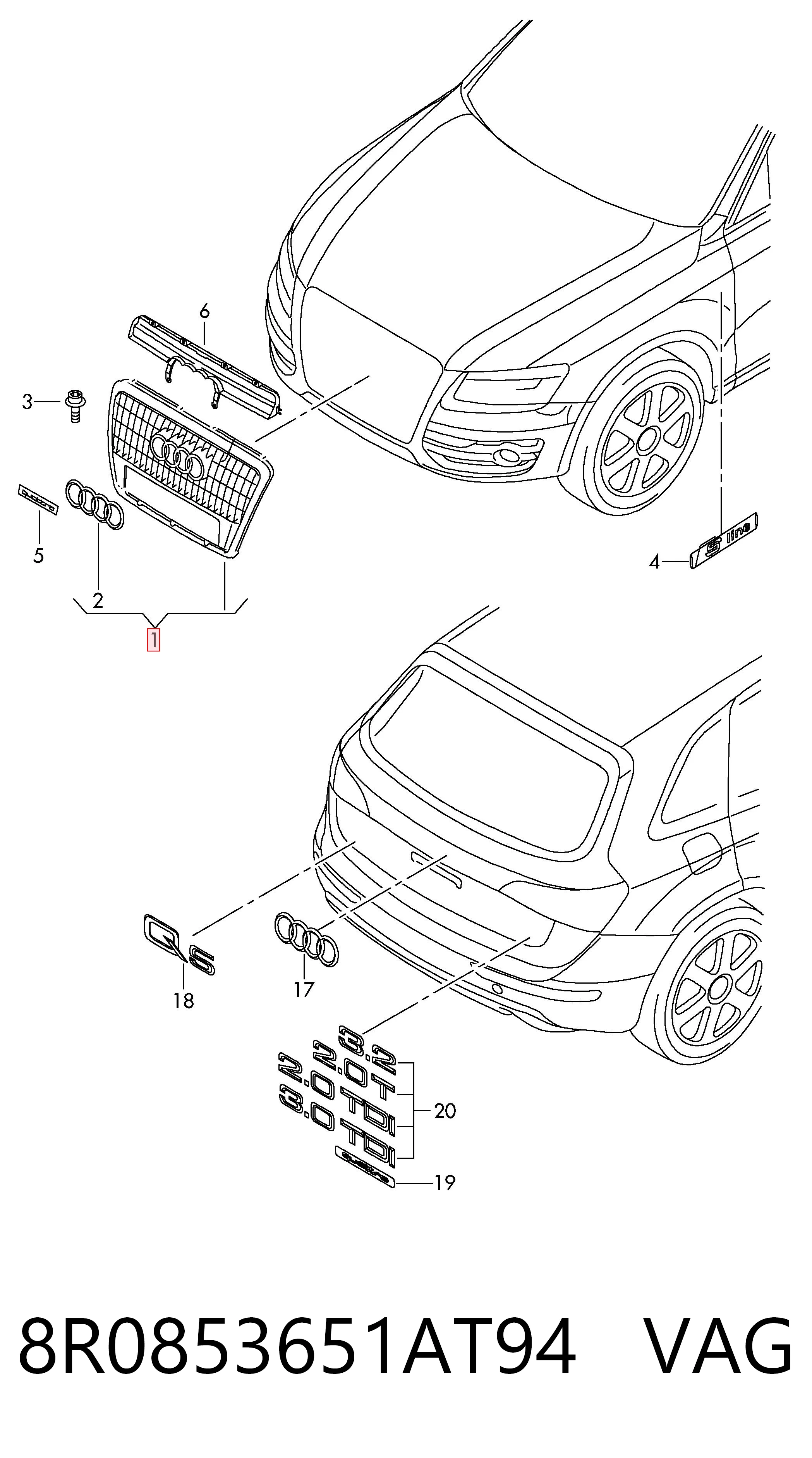  Audi Q5  (2008-2016)