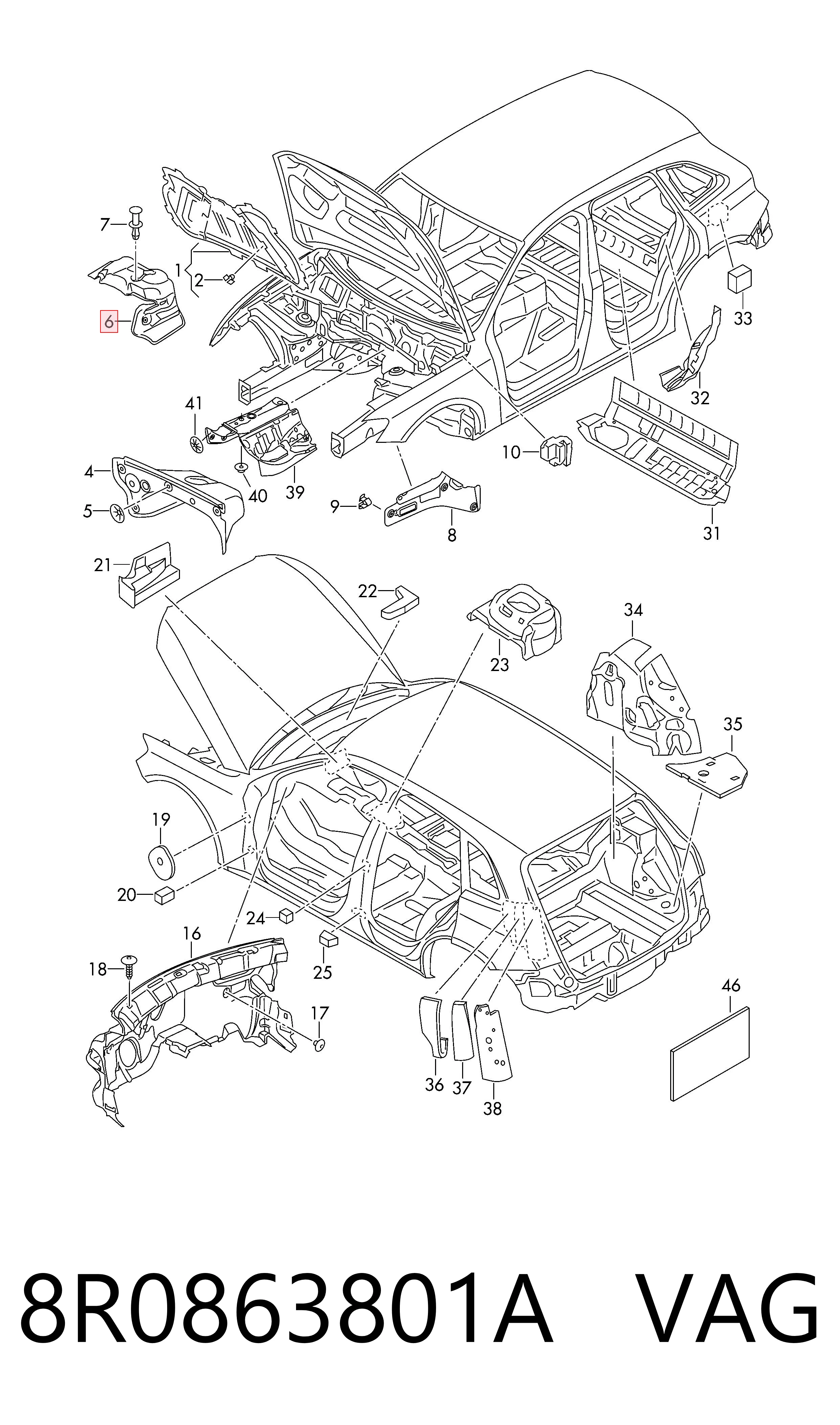 8R0863801A VAG