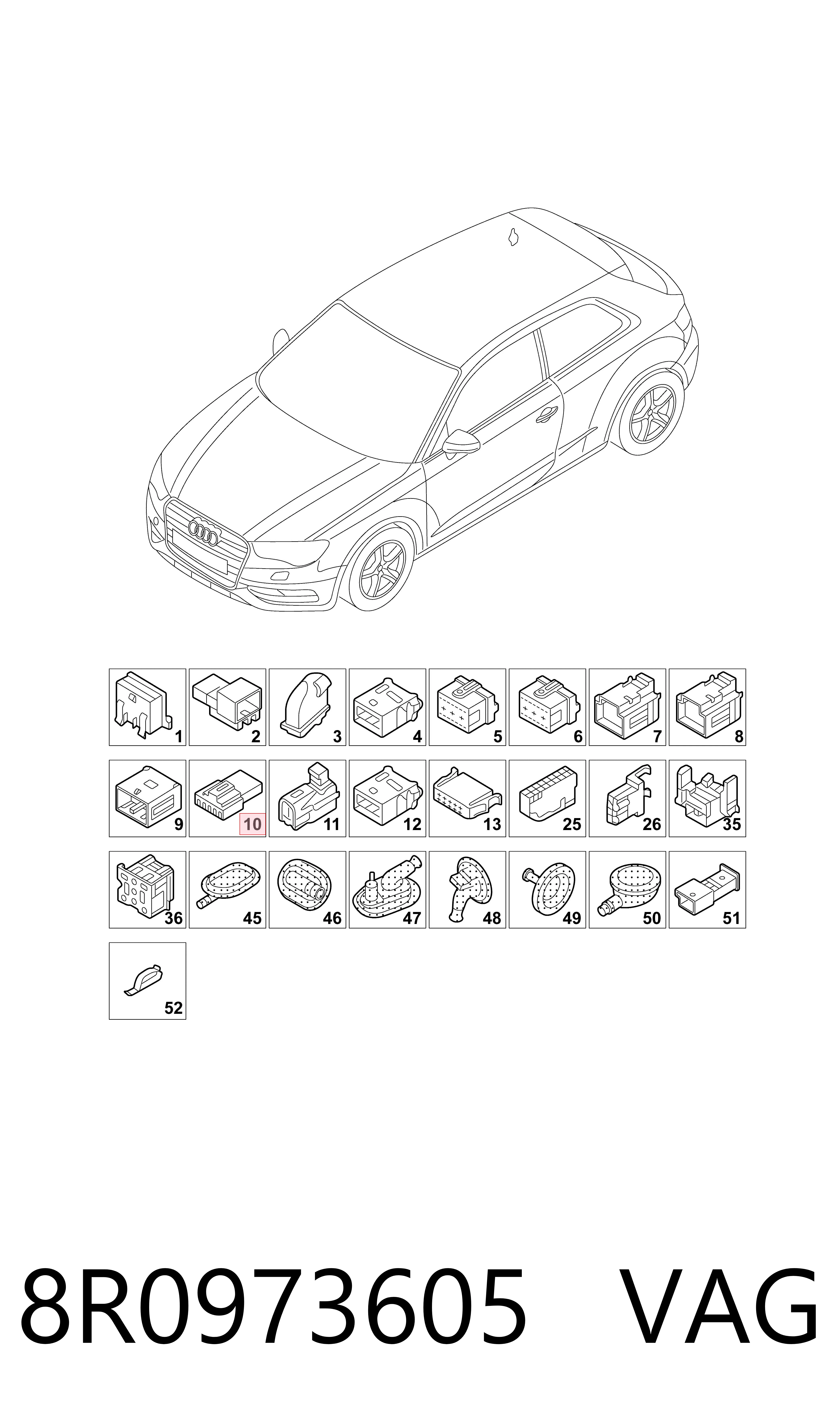 8R0973605 VAG 