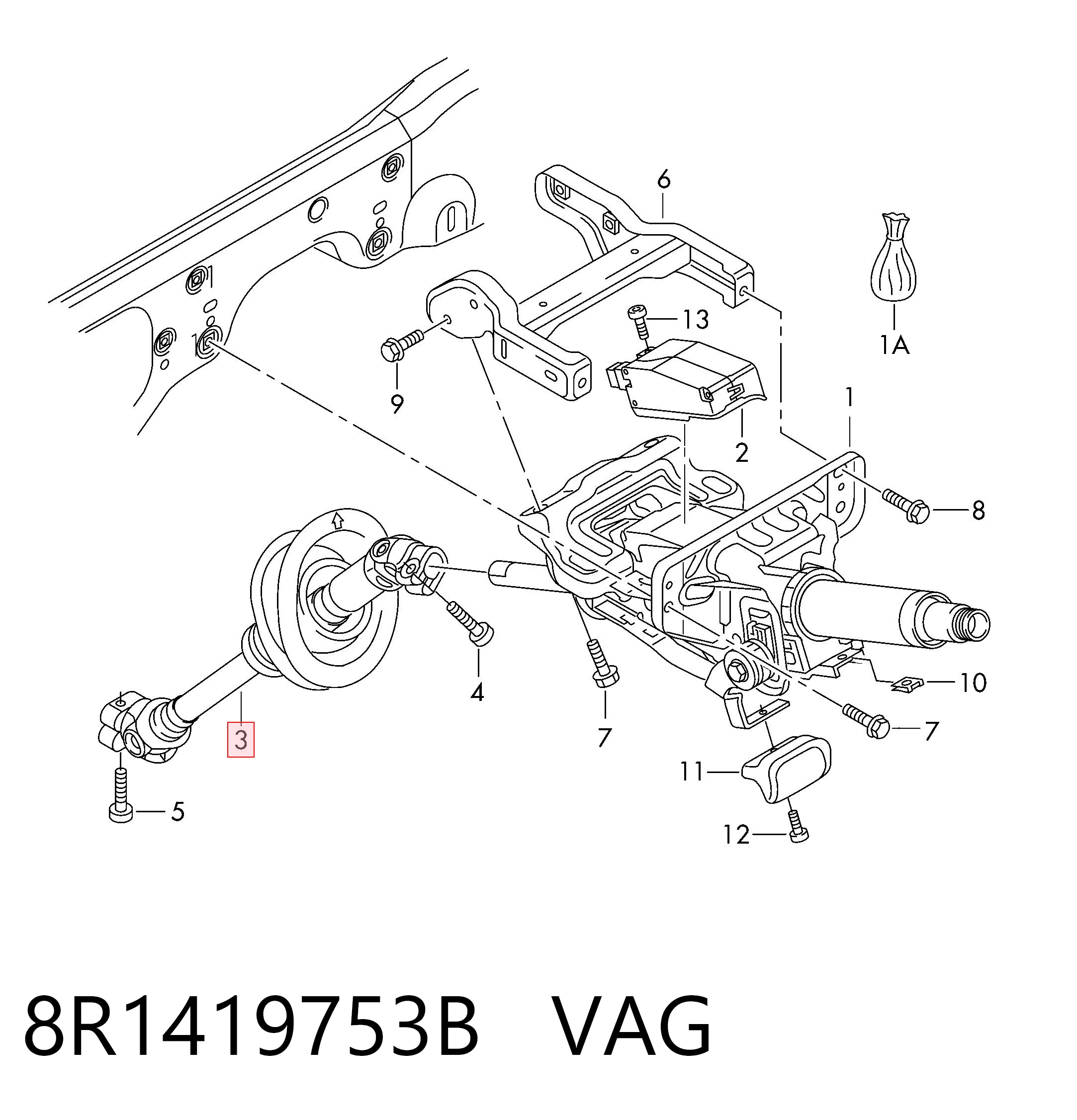 8R1419753B VAG