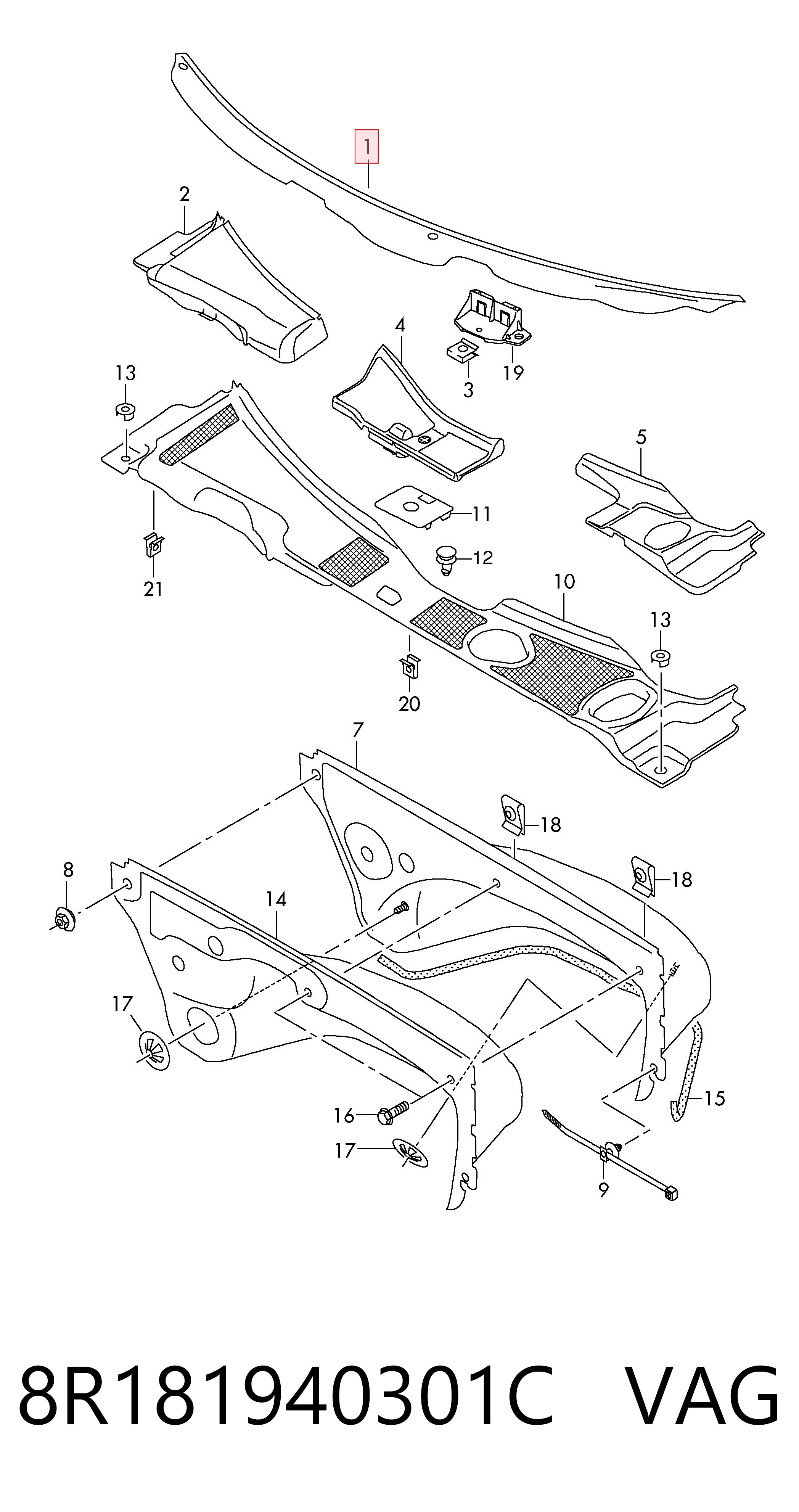 8R181940301C VAG