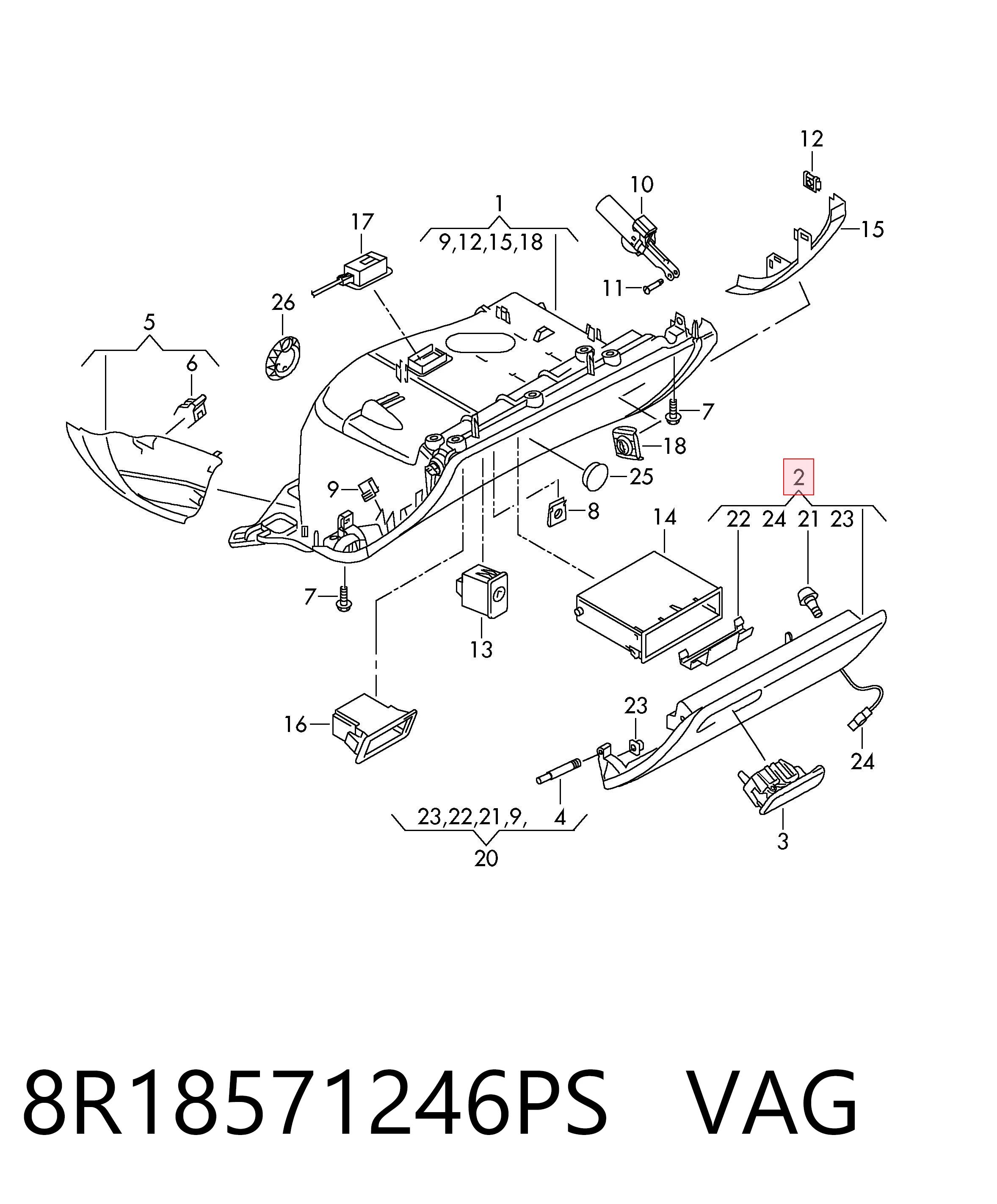 8R18571246PS VAG 