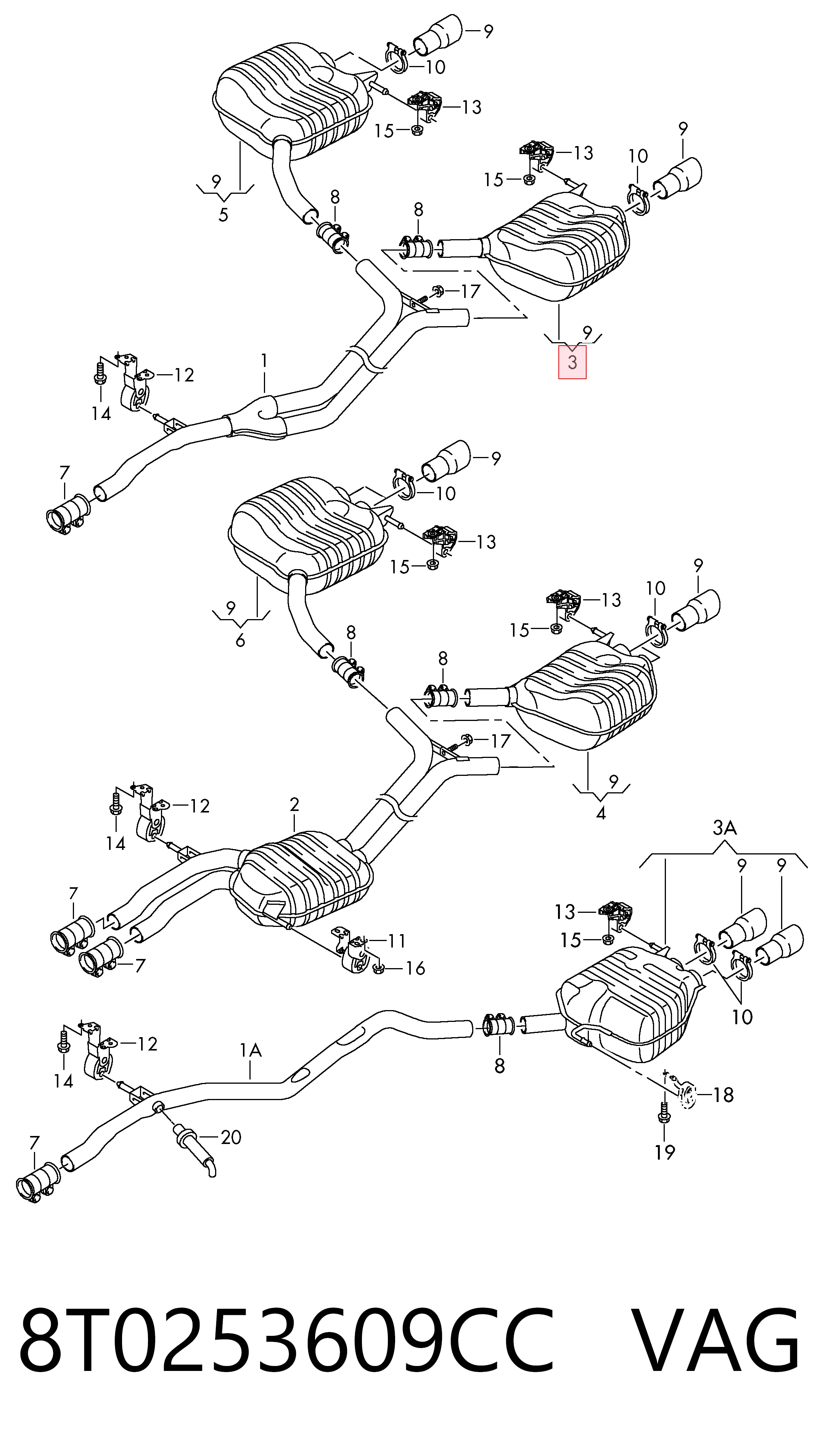 8T0253609CC VAG