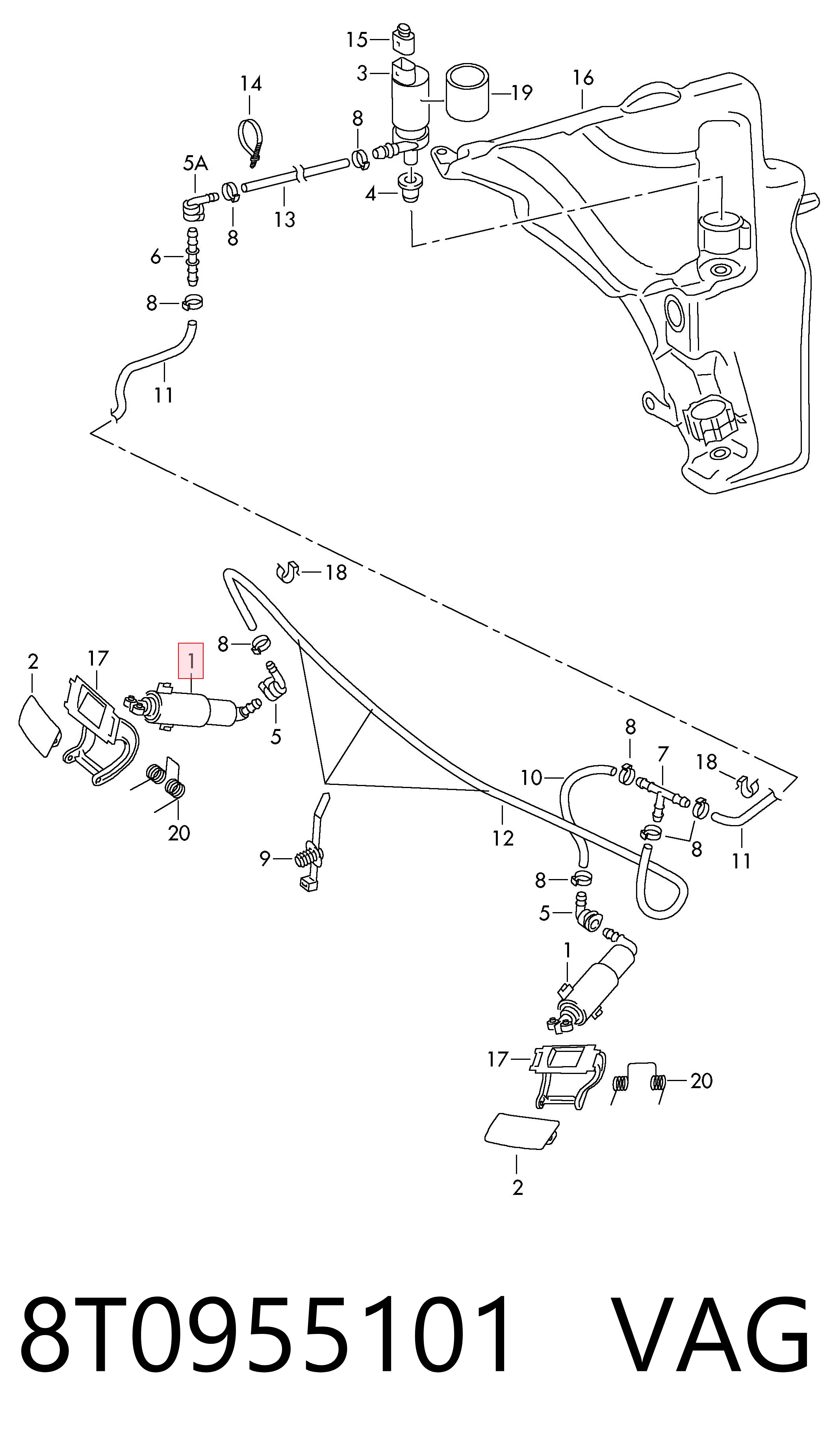 8T0955101 VAG