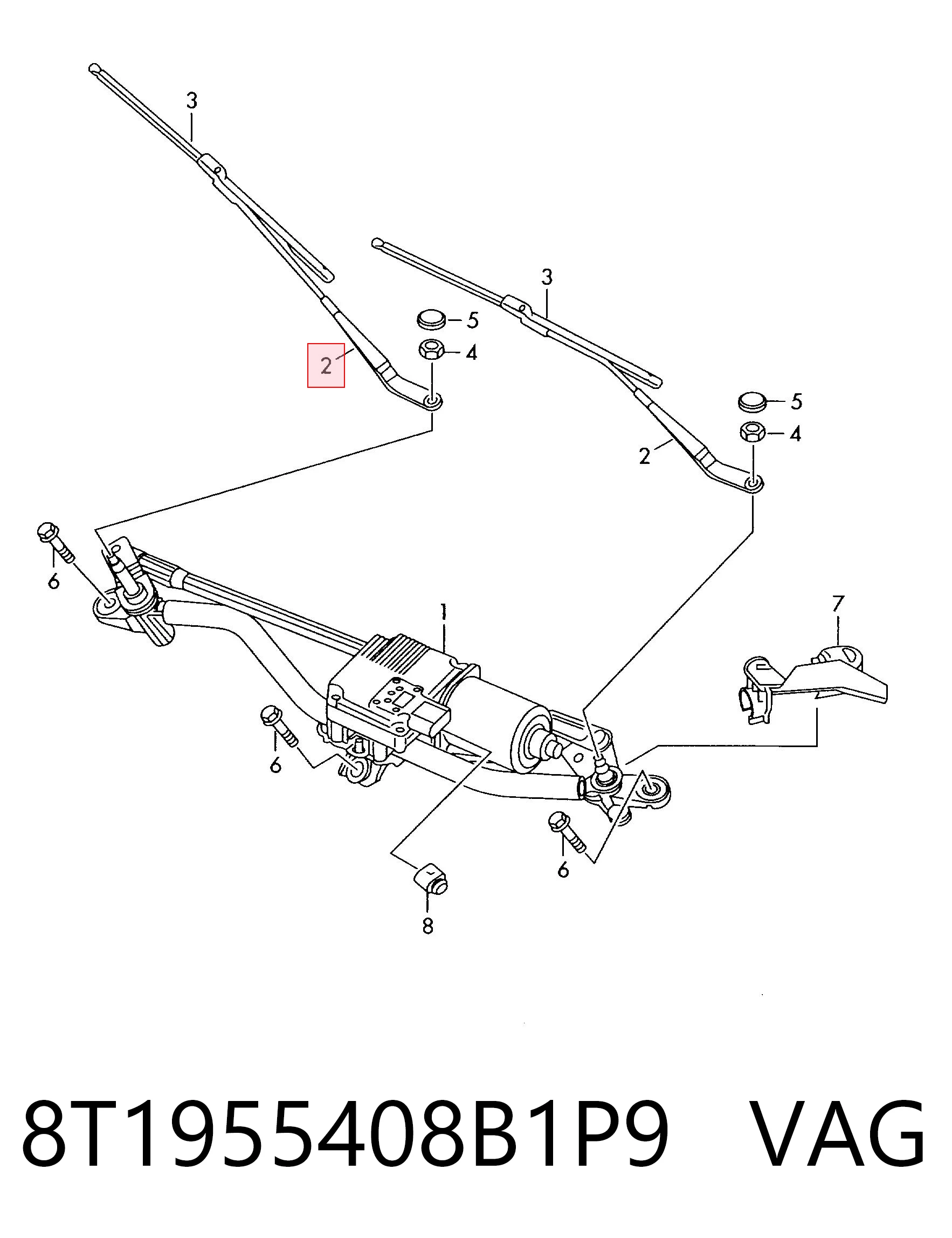8T1955408B1P9 VAG