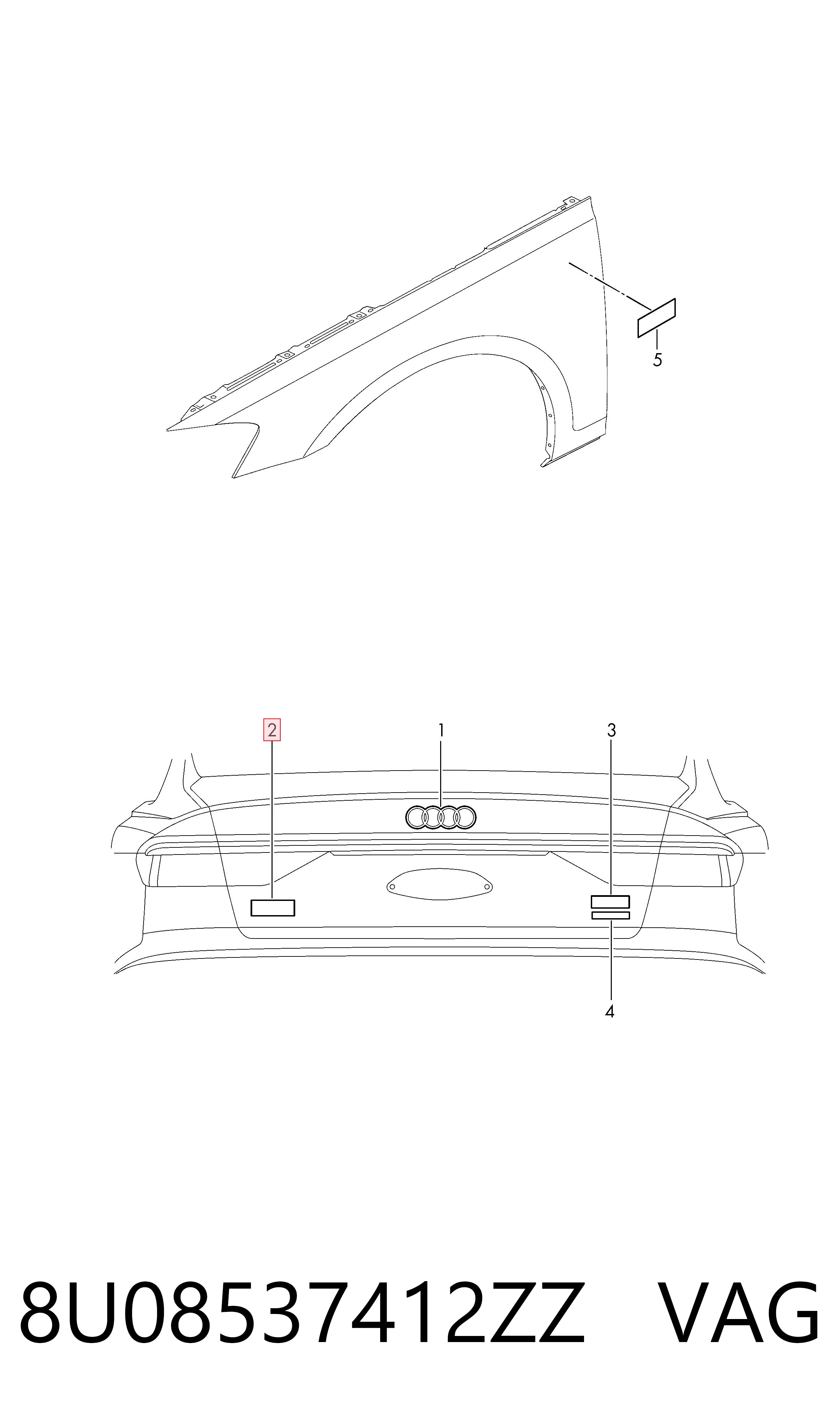  VAG 8U08537412ZZ preço, a partir de 51,21 USD