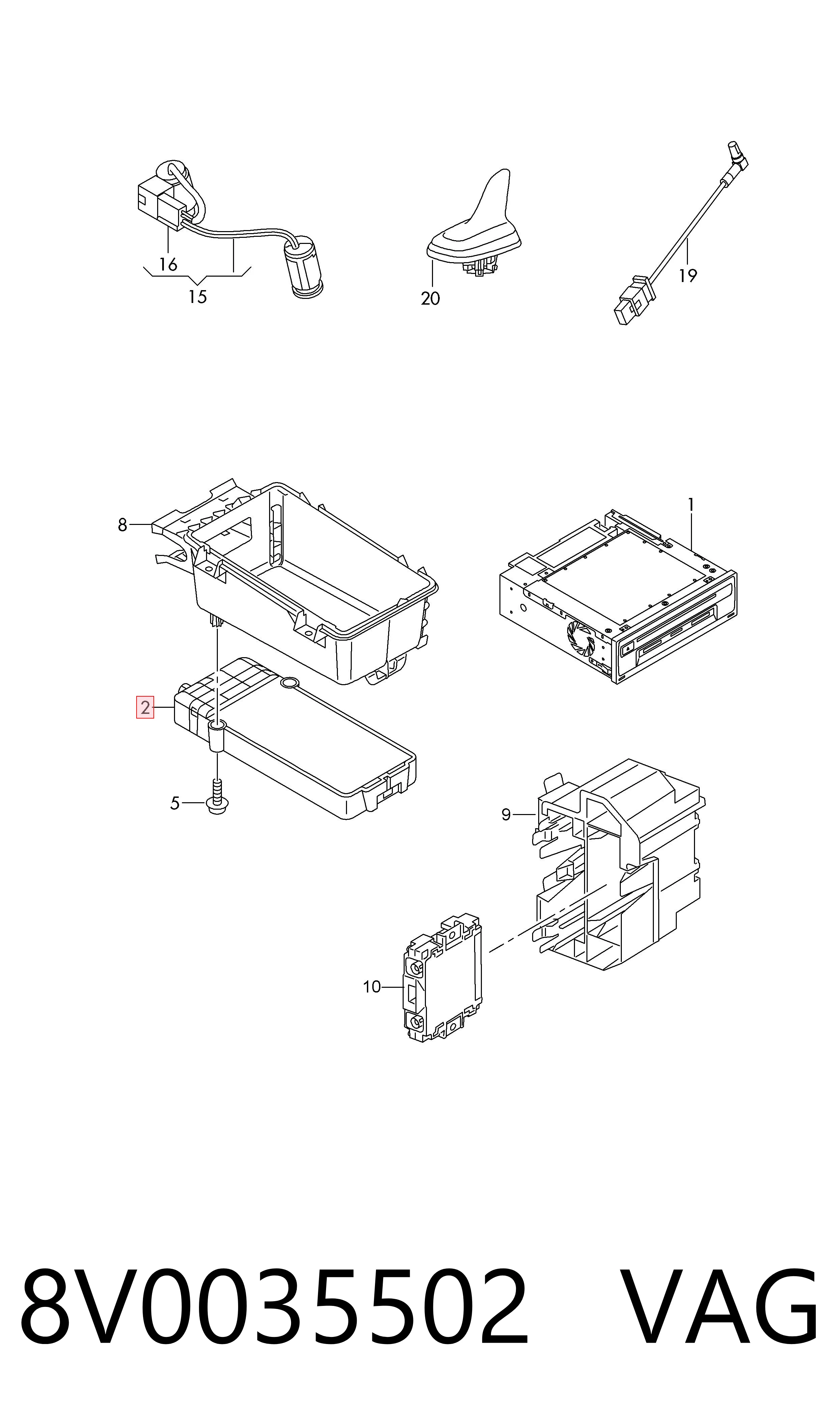 8V0035502 VAG