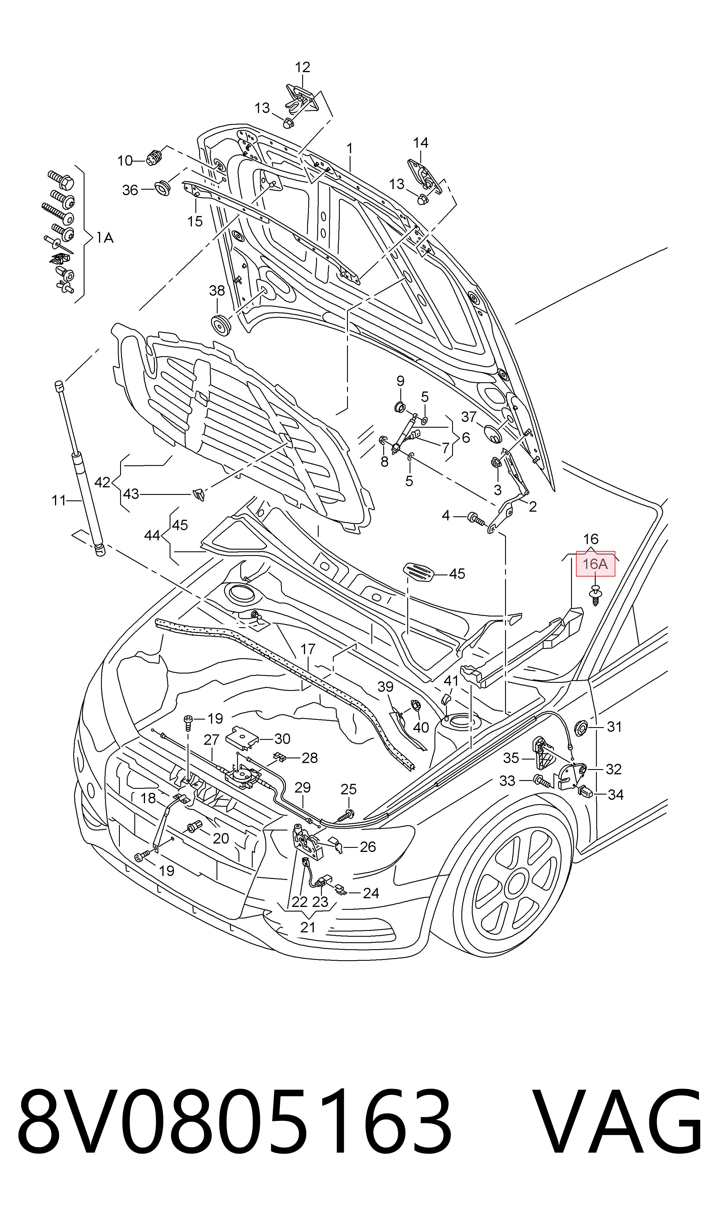 8V0805163 VAG 