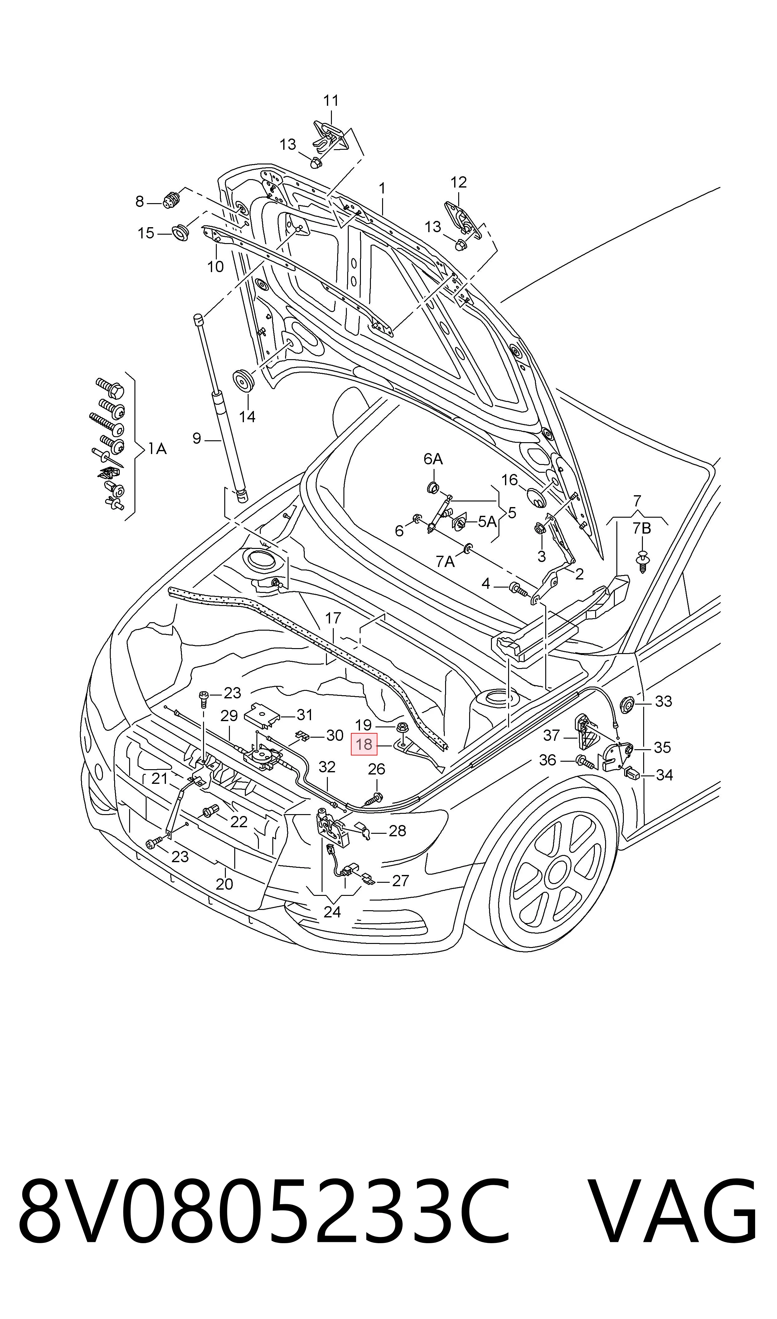 8V0805233C VAG 