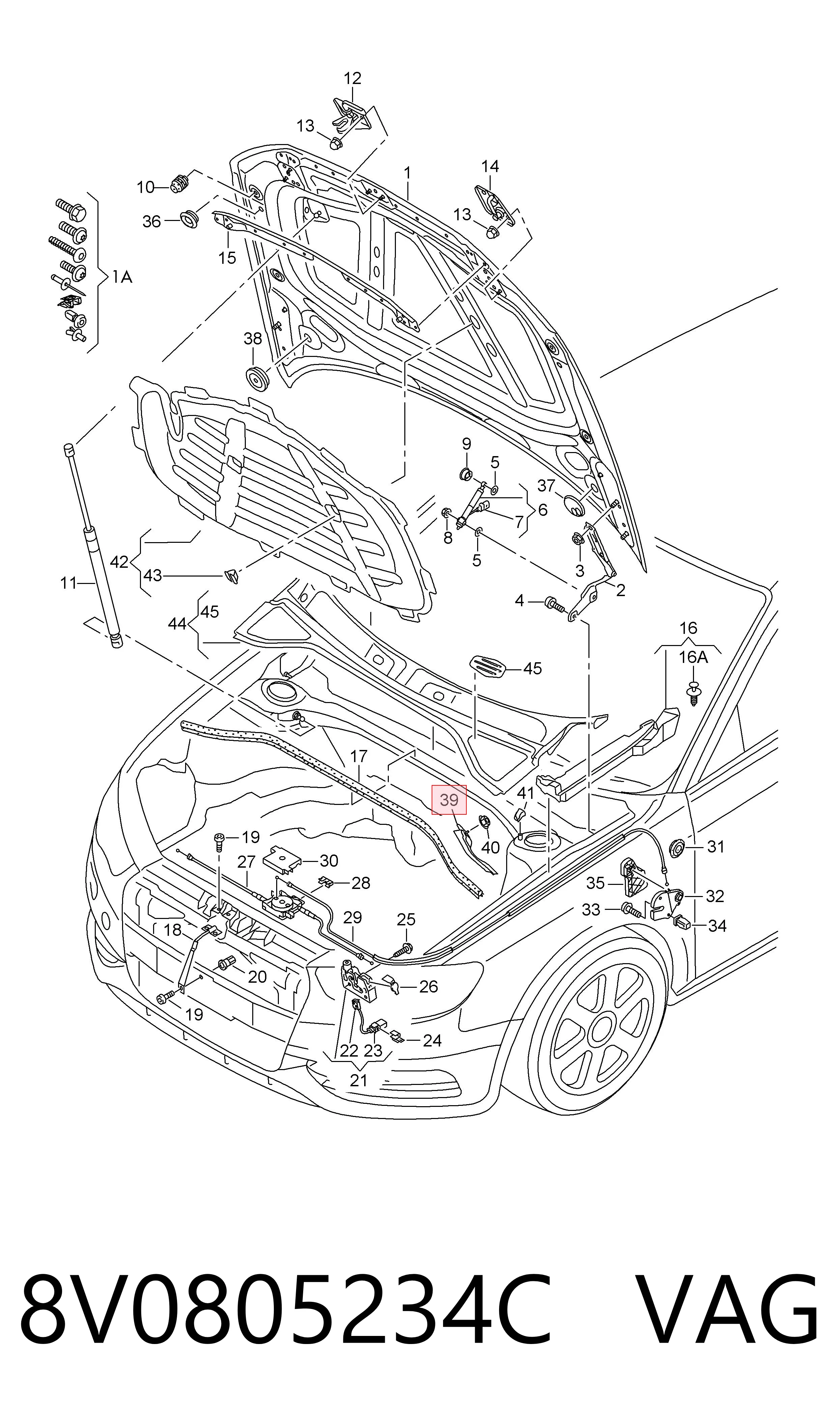 8V0805234C VAG 