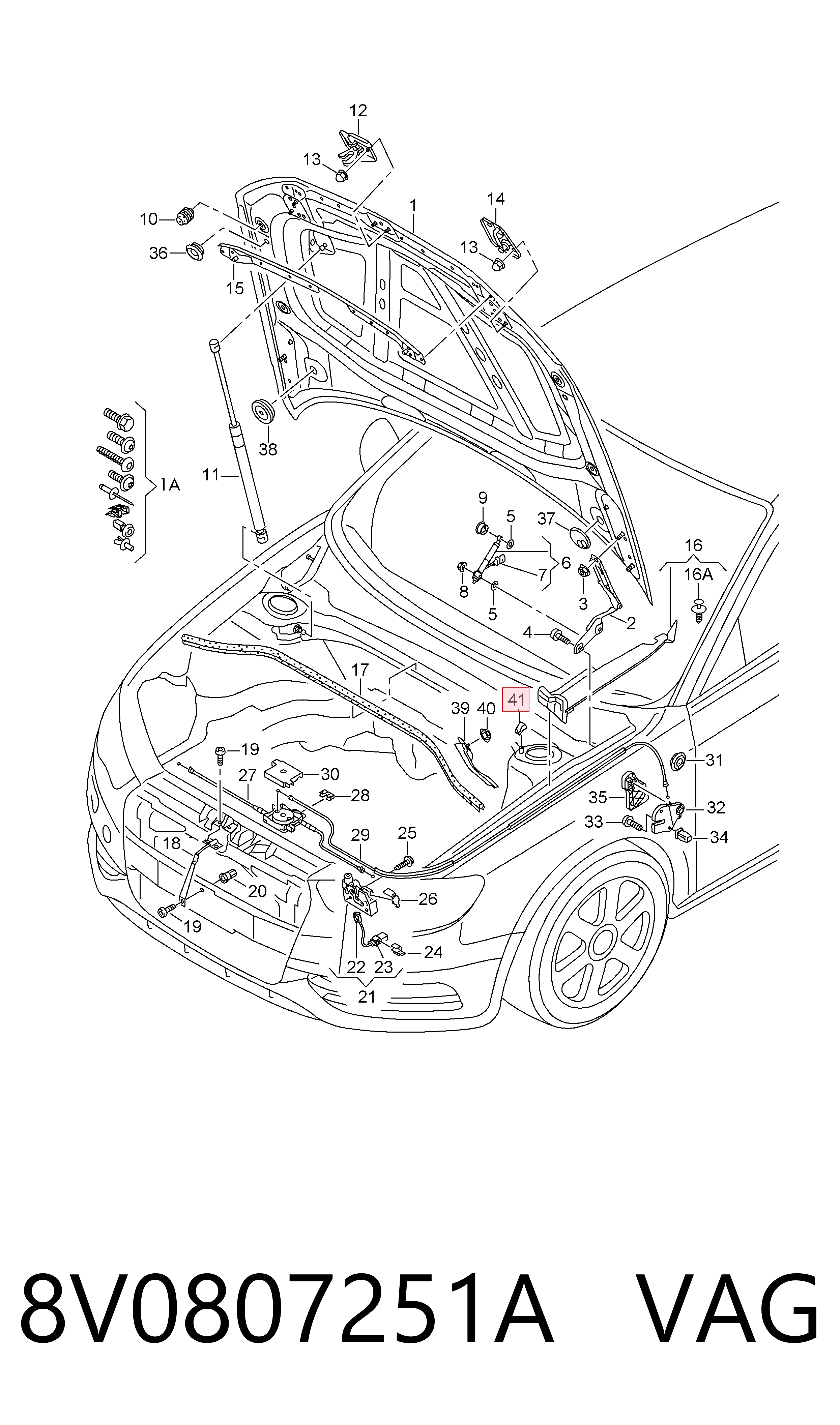 8V0807251A VAG 