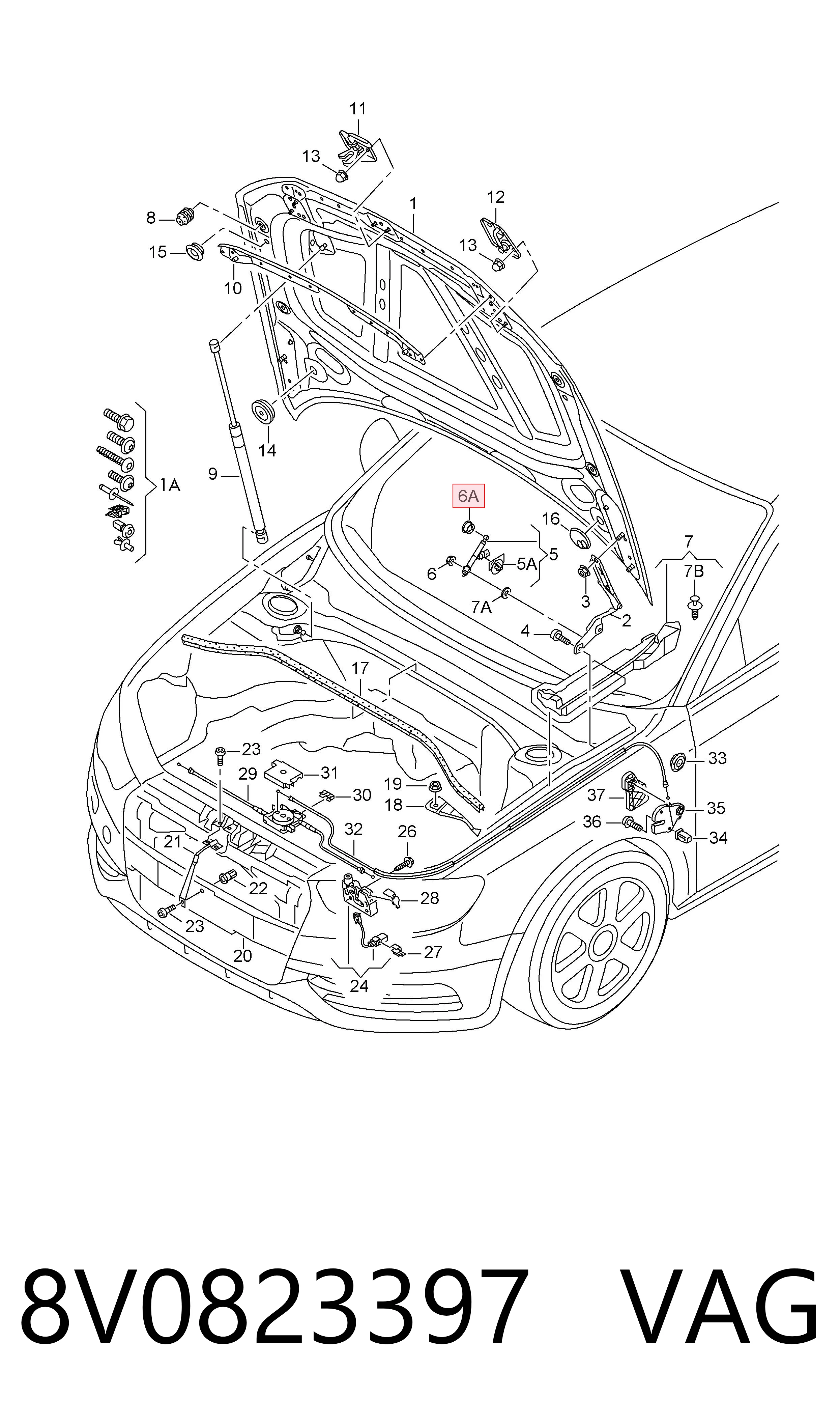  VAG 8V0823397 preço, a partir de 2,17 USD