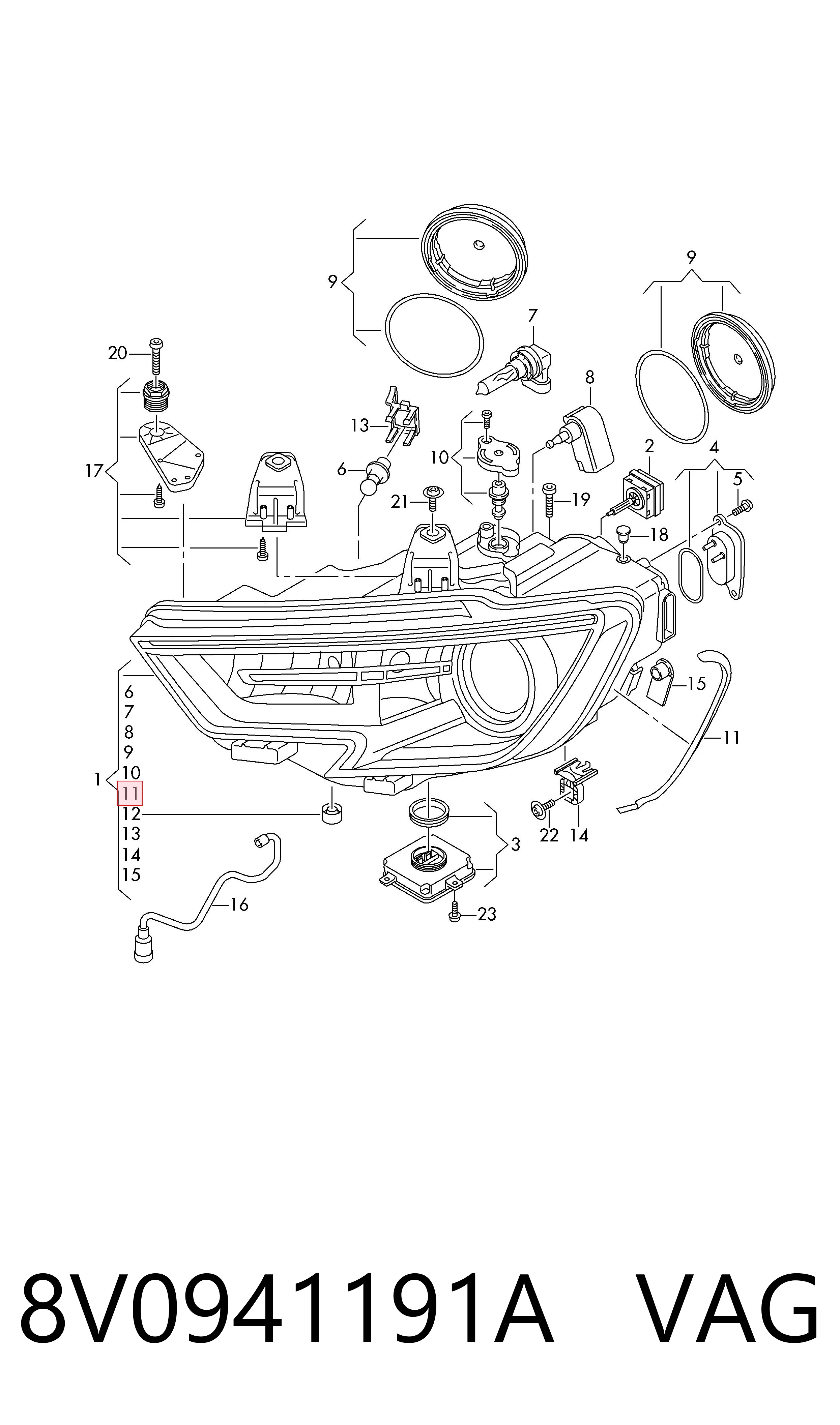 8V0941191A VAG