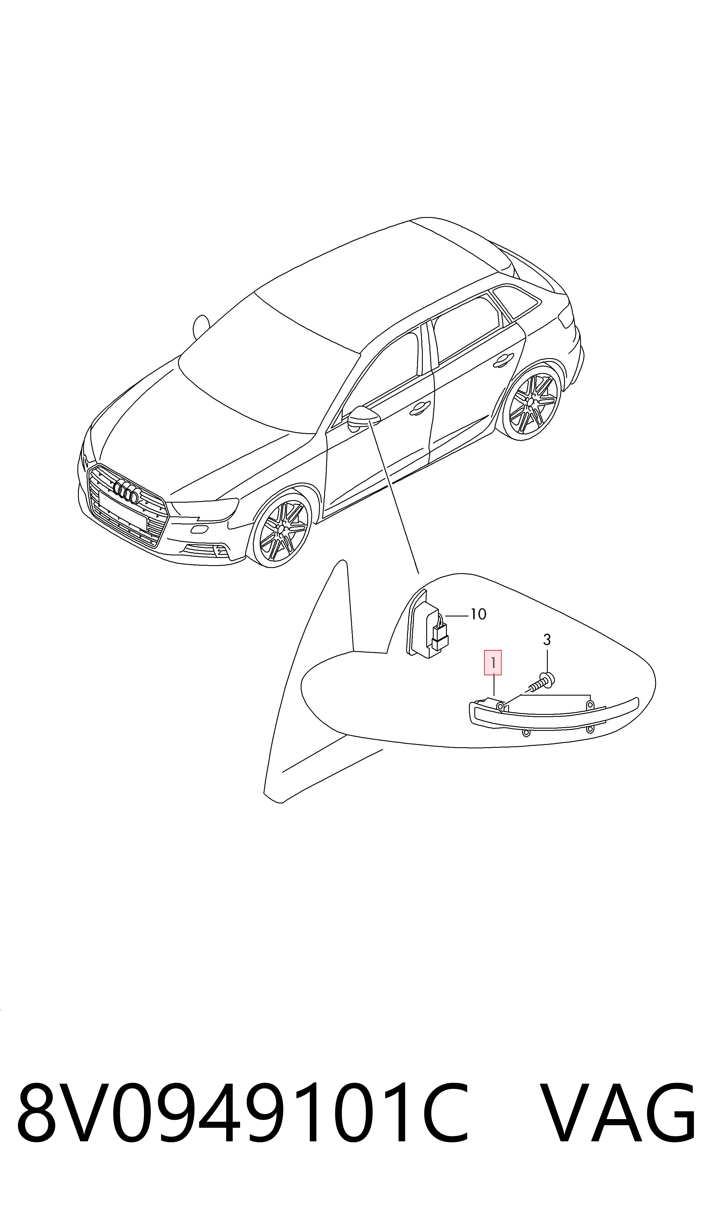 8V0949101C VAG