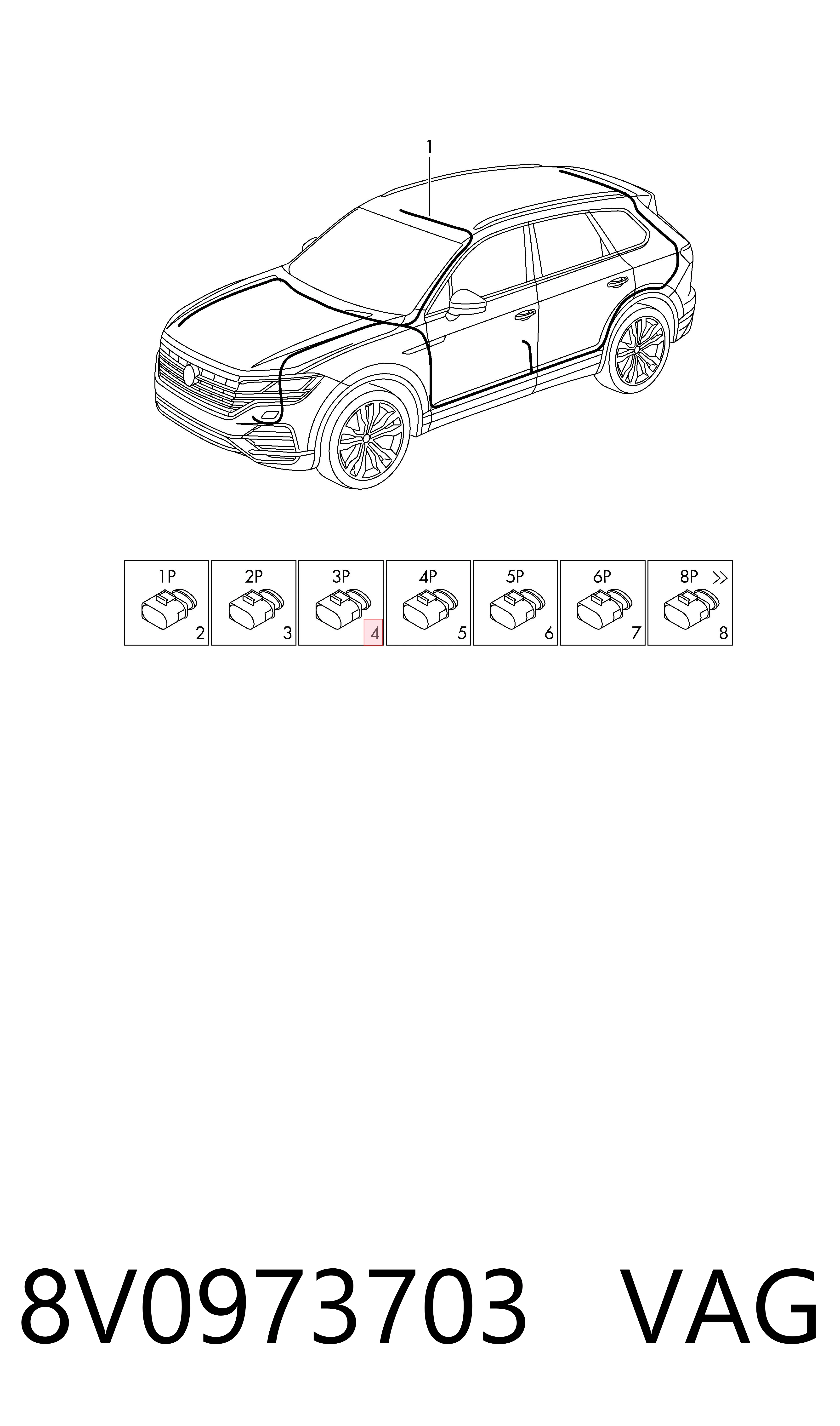 8V0973703 VAG