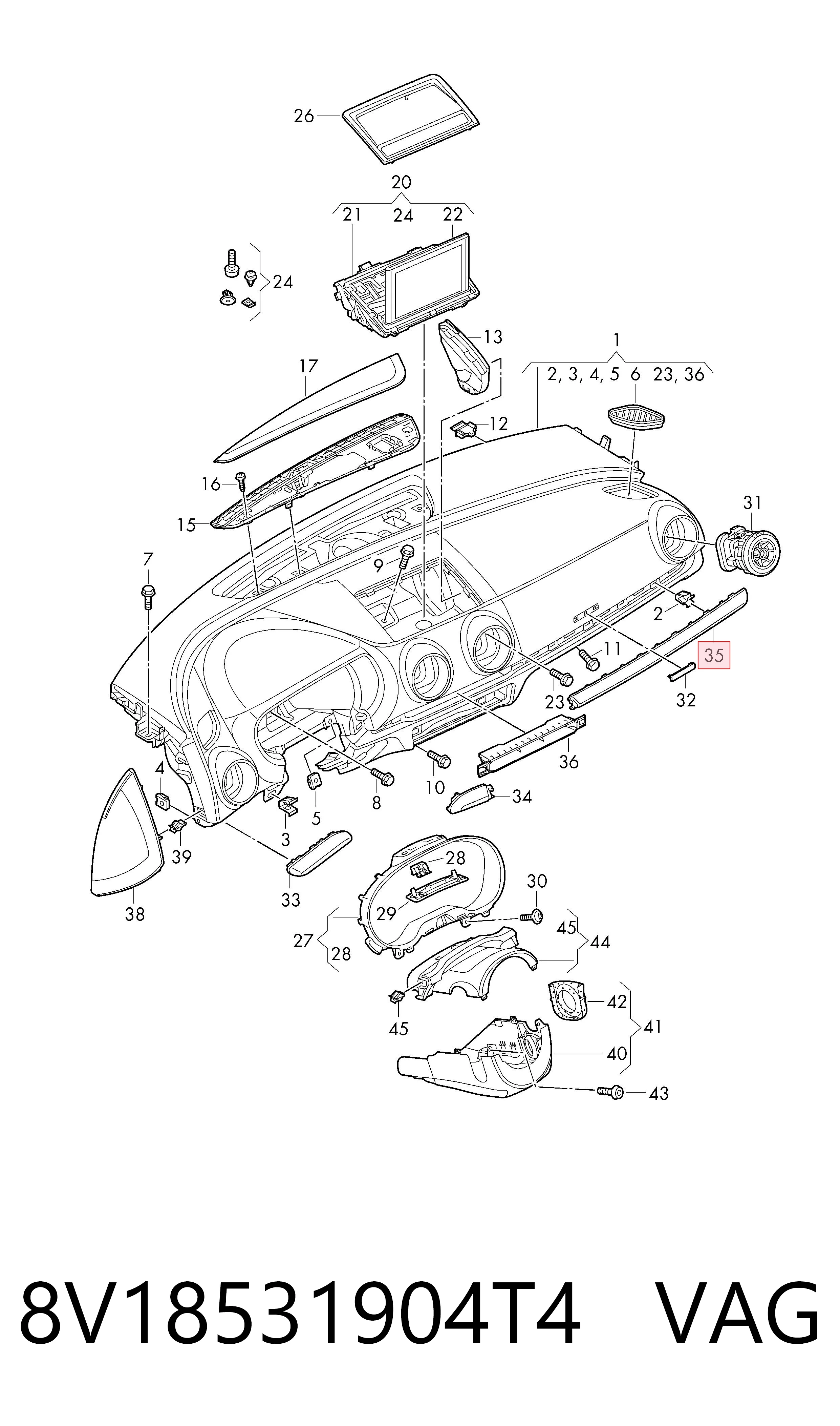 8V18531904T4 VAG