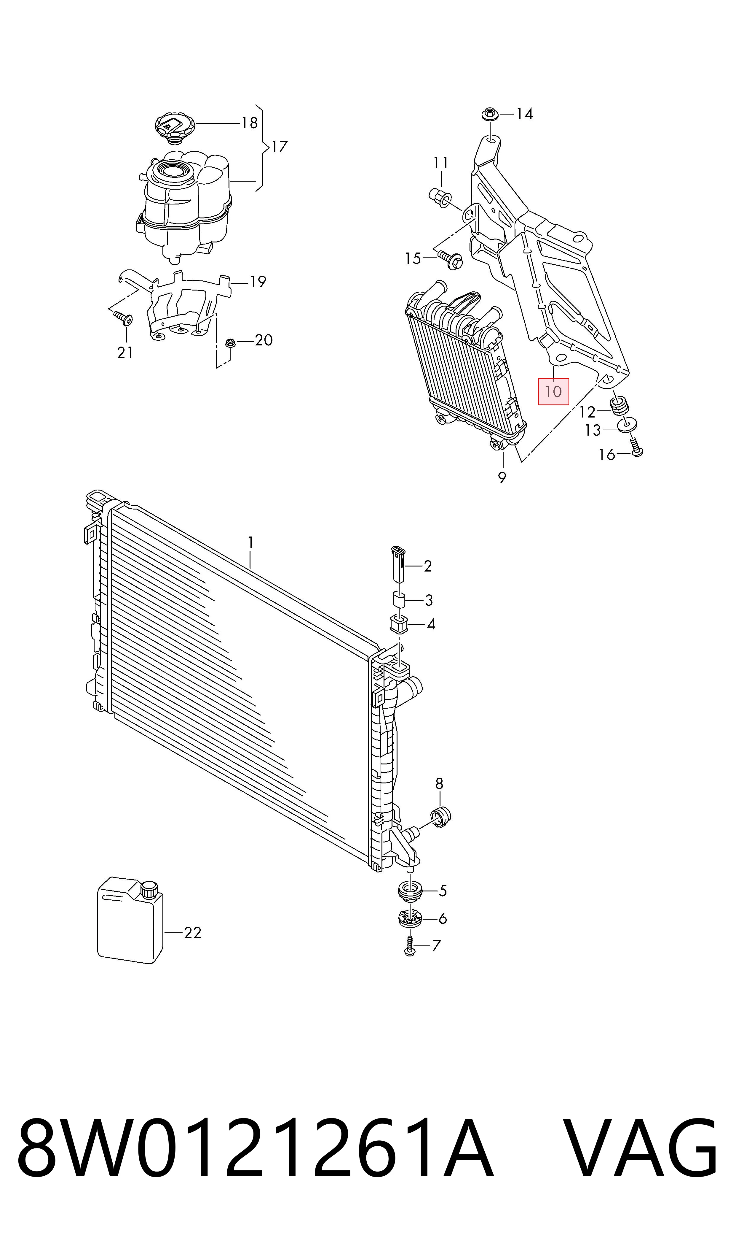 8W0121261A VAG 