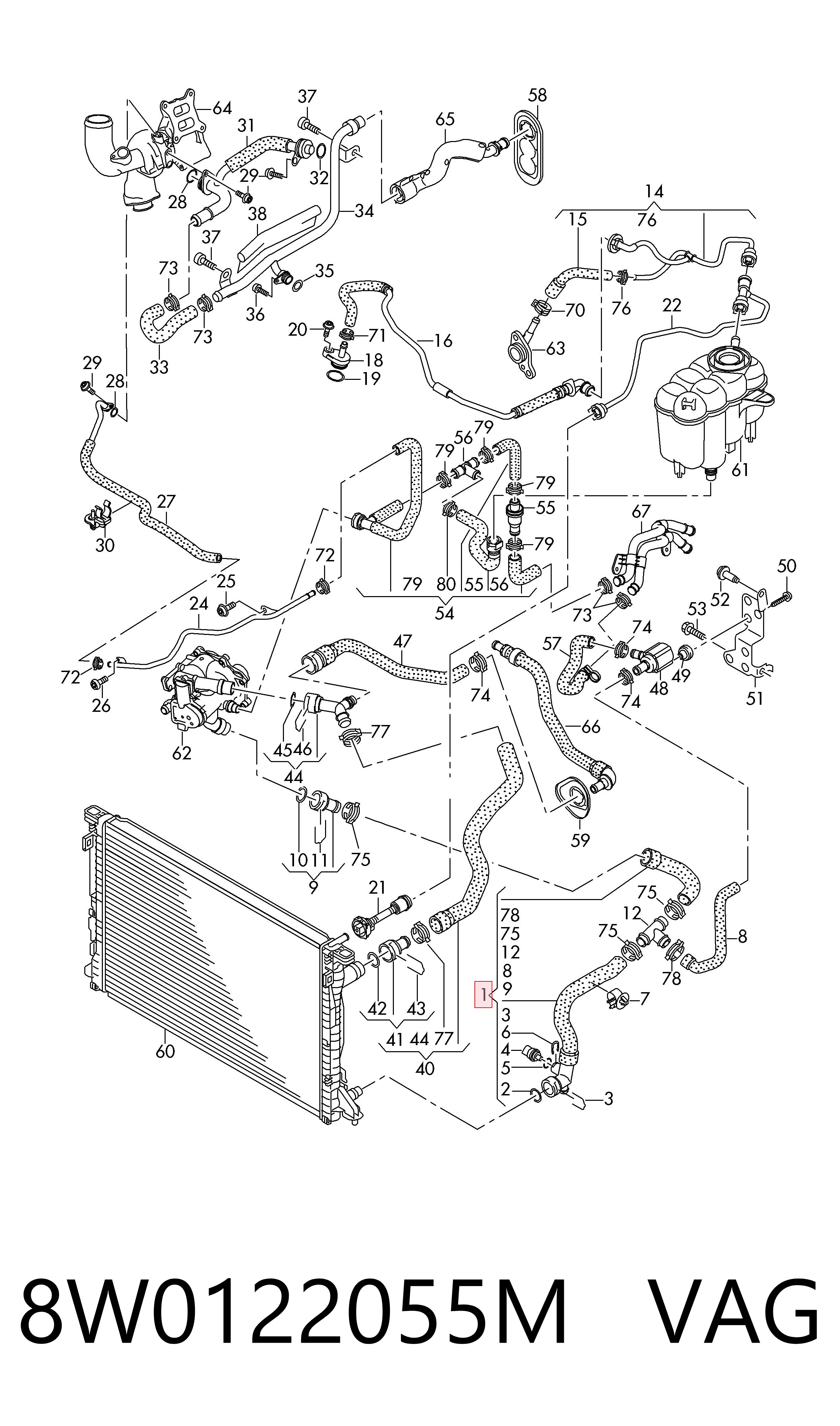 8W0122055M VAG