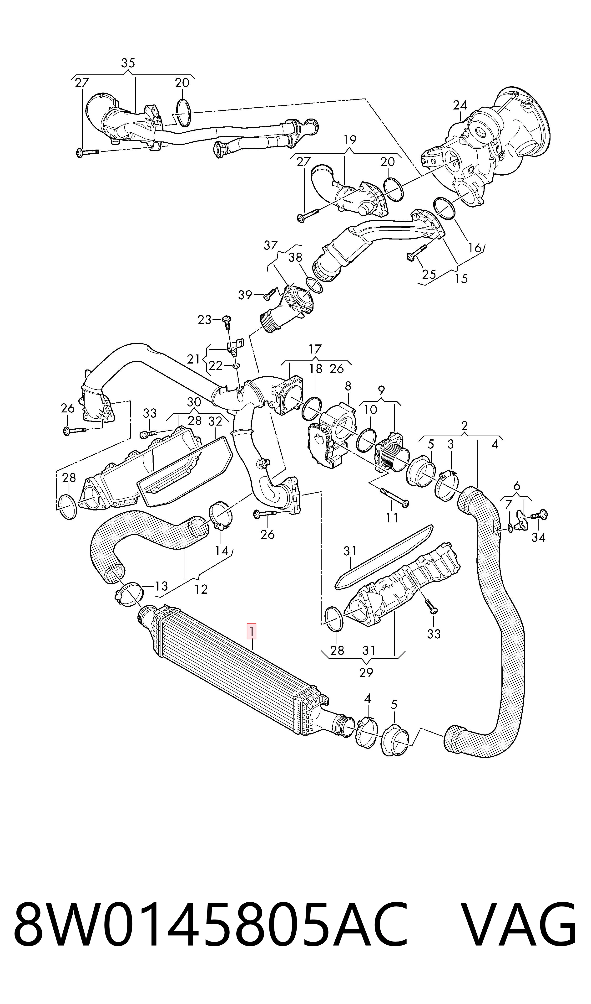 8W0145805AC VAG