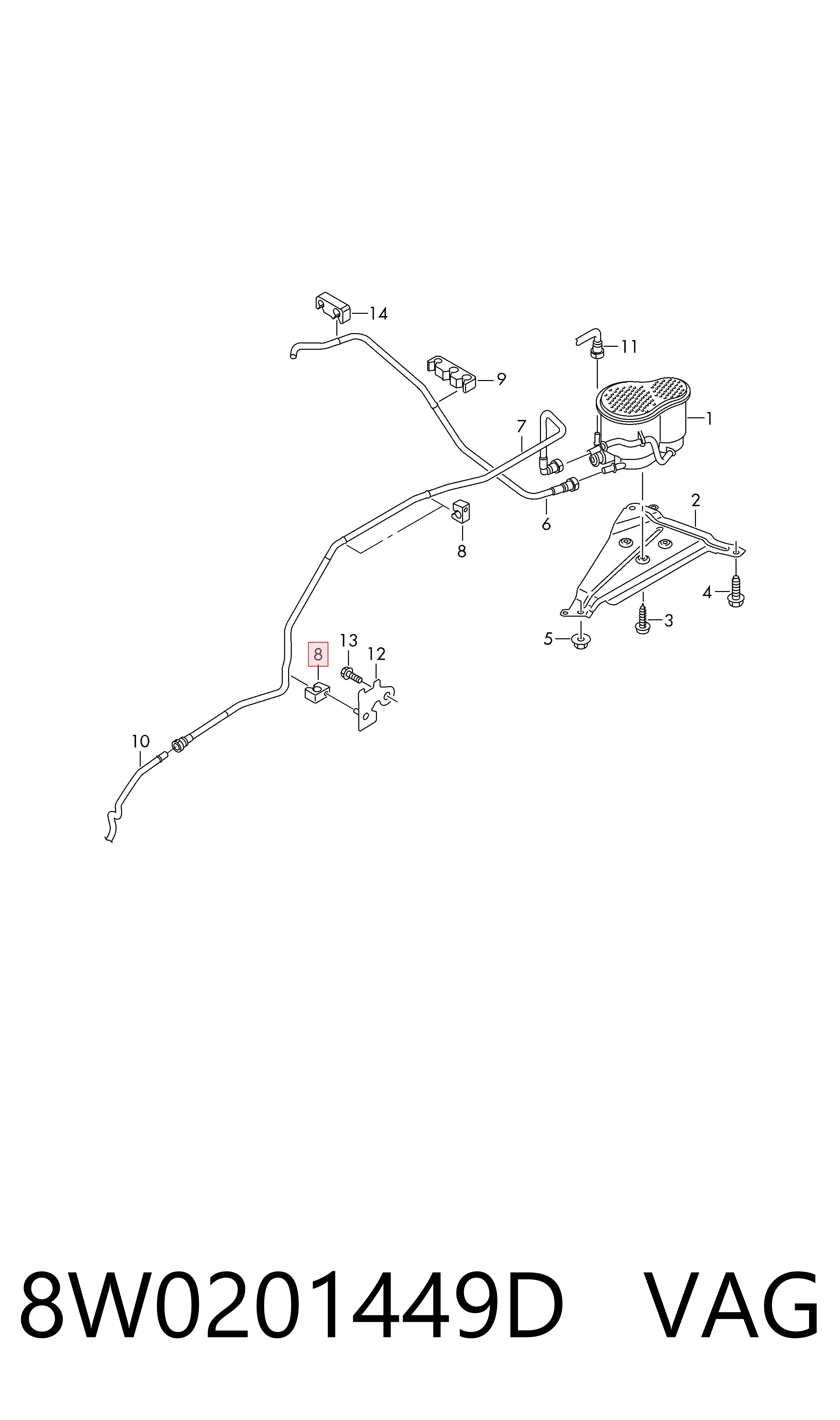 8W0201449D VAG