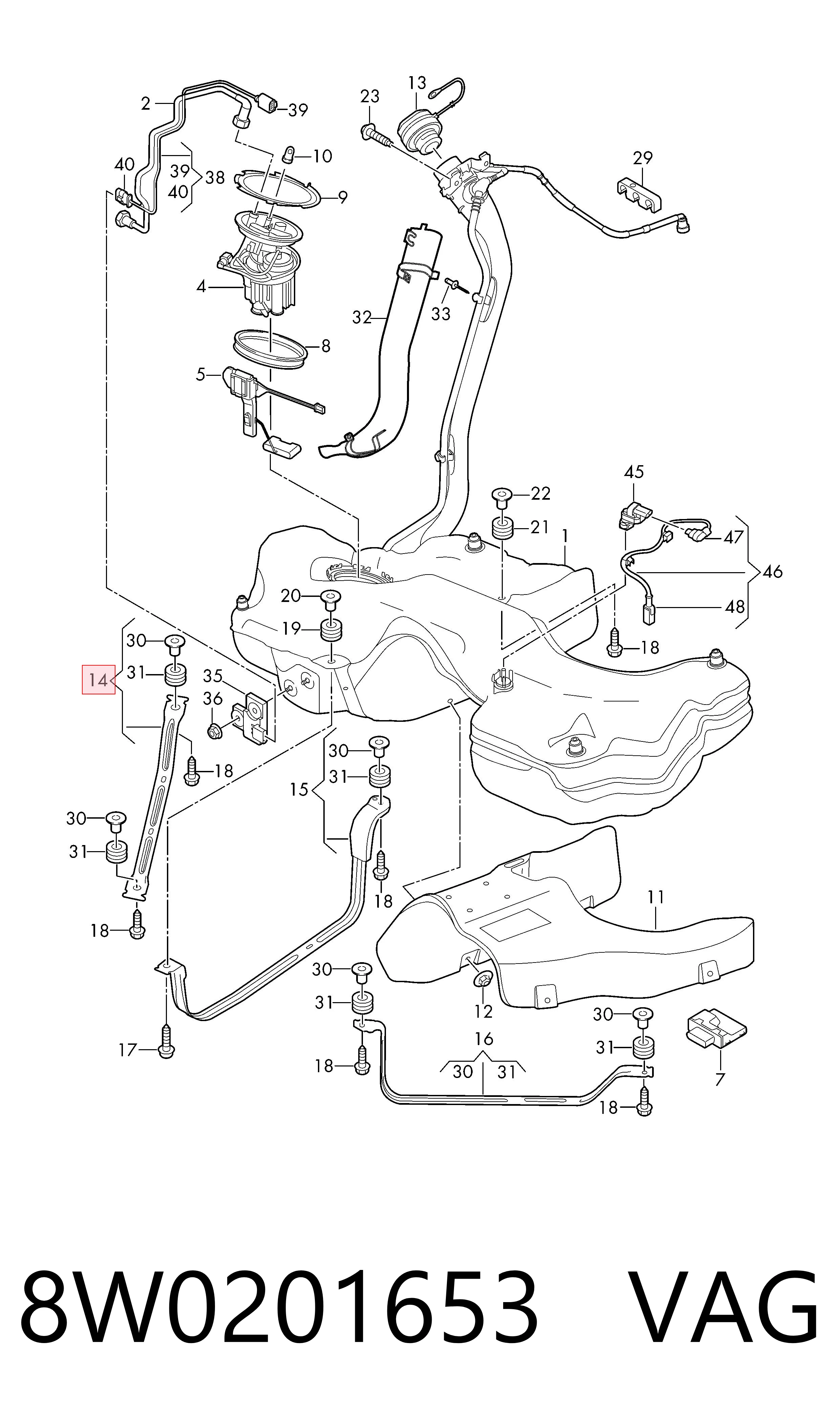 8W0201653 VAG