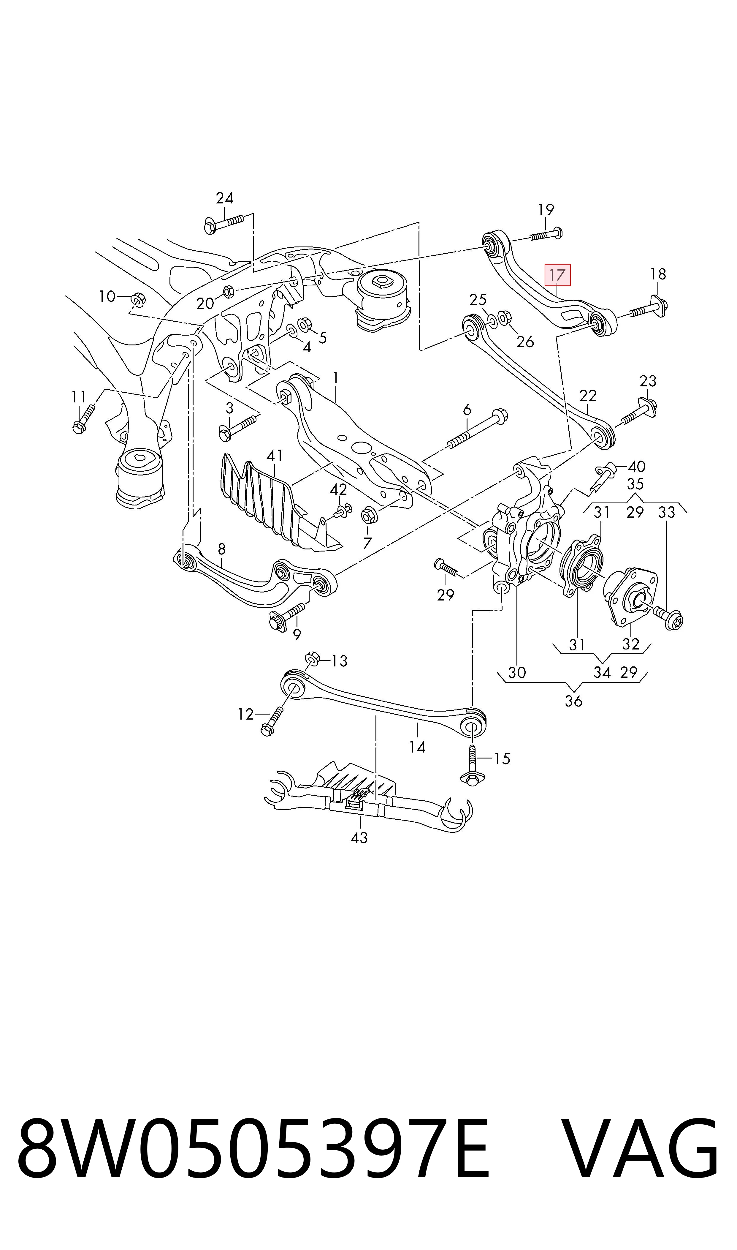 8W0505397E VAG
