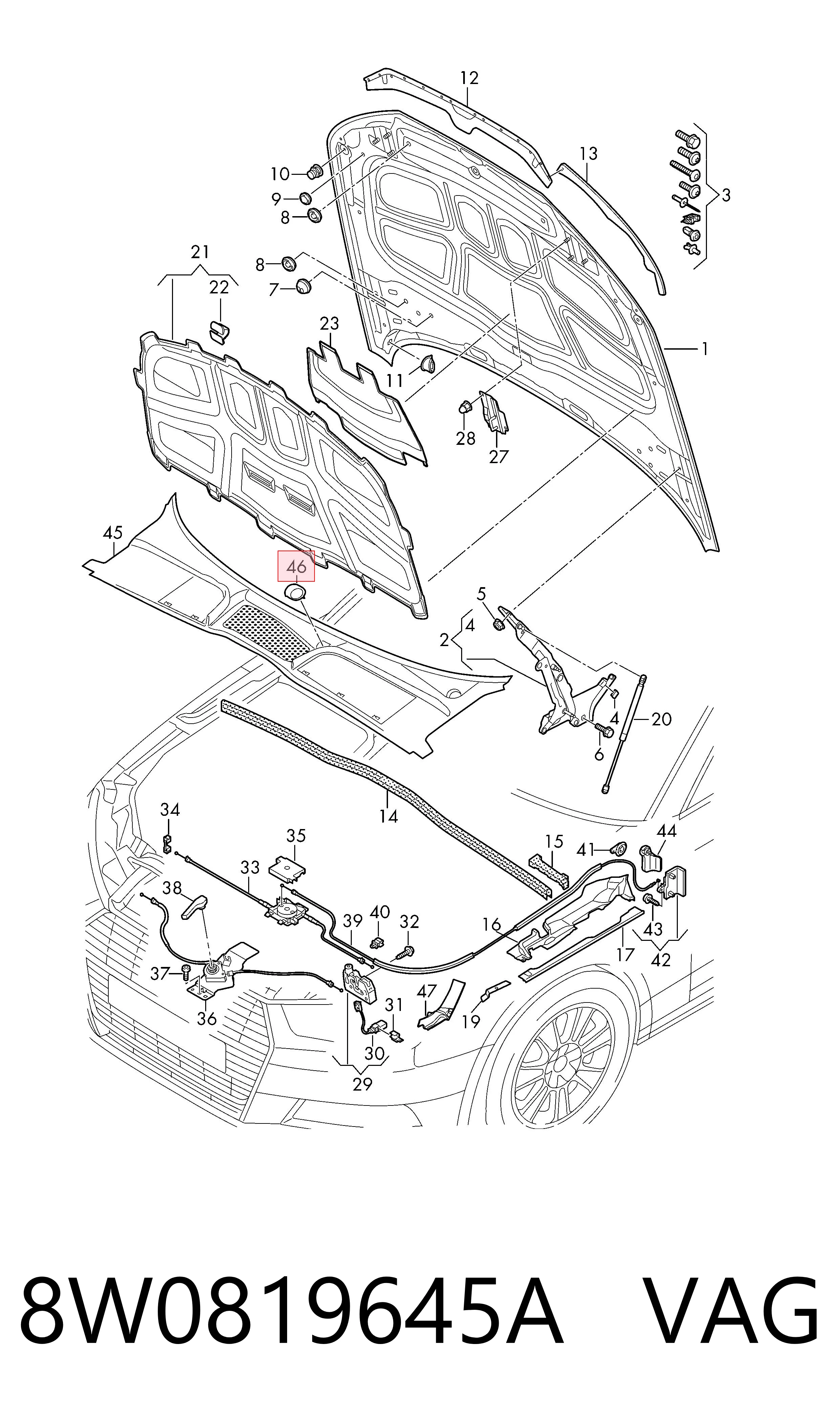 8W0819645A VAG