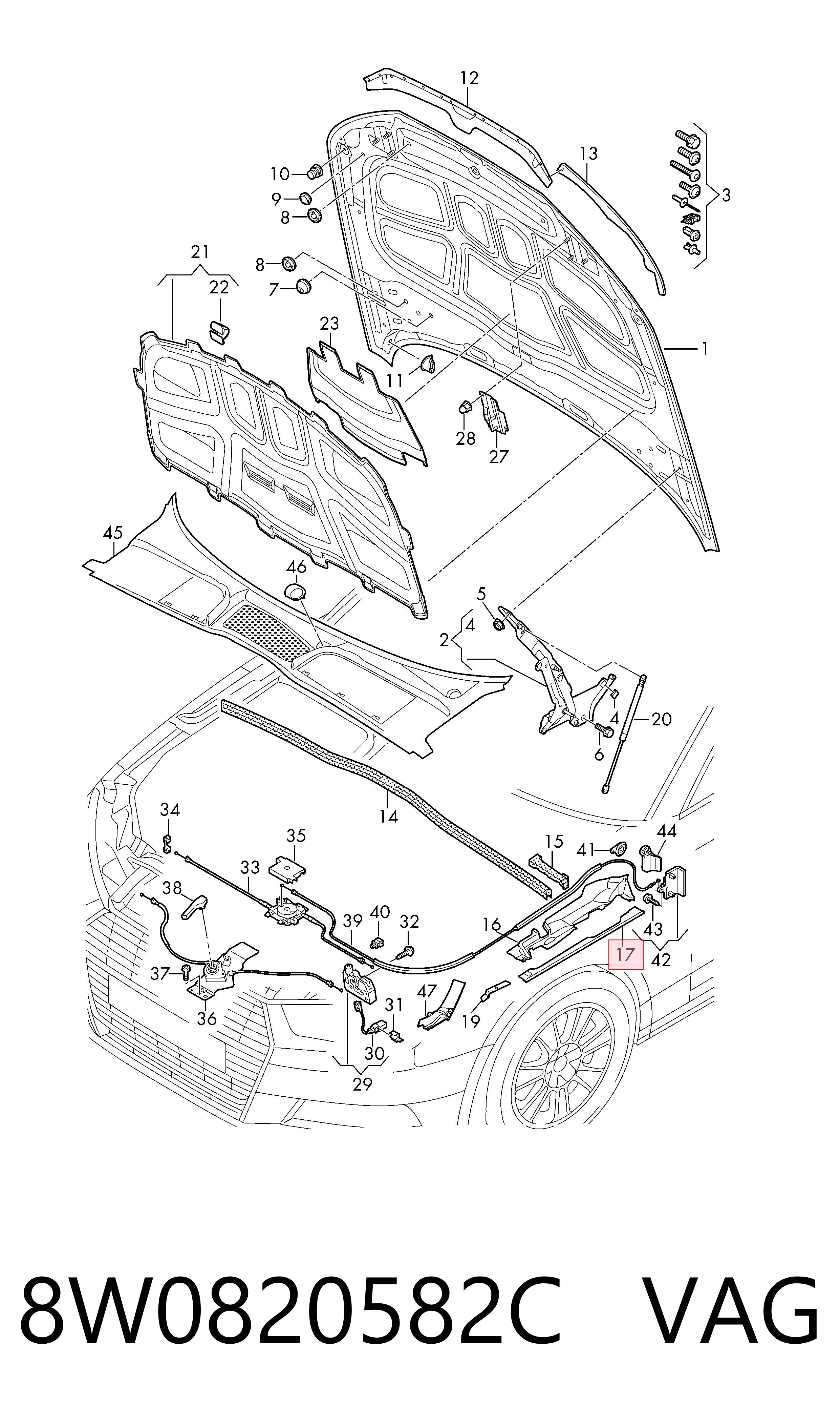 8W0820582C VAG