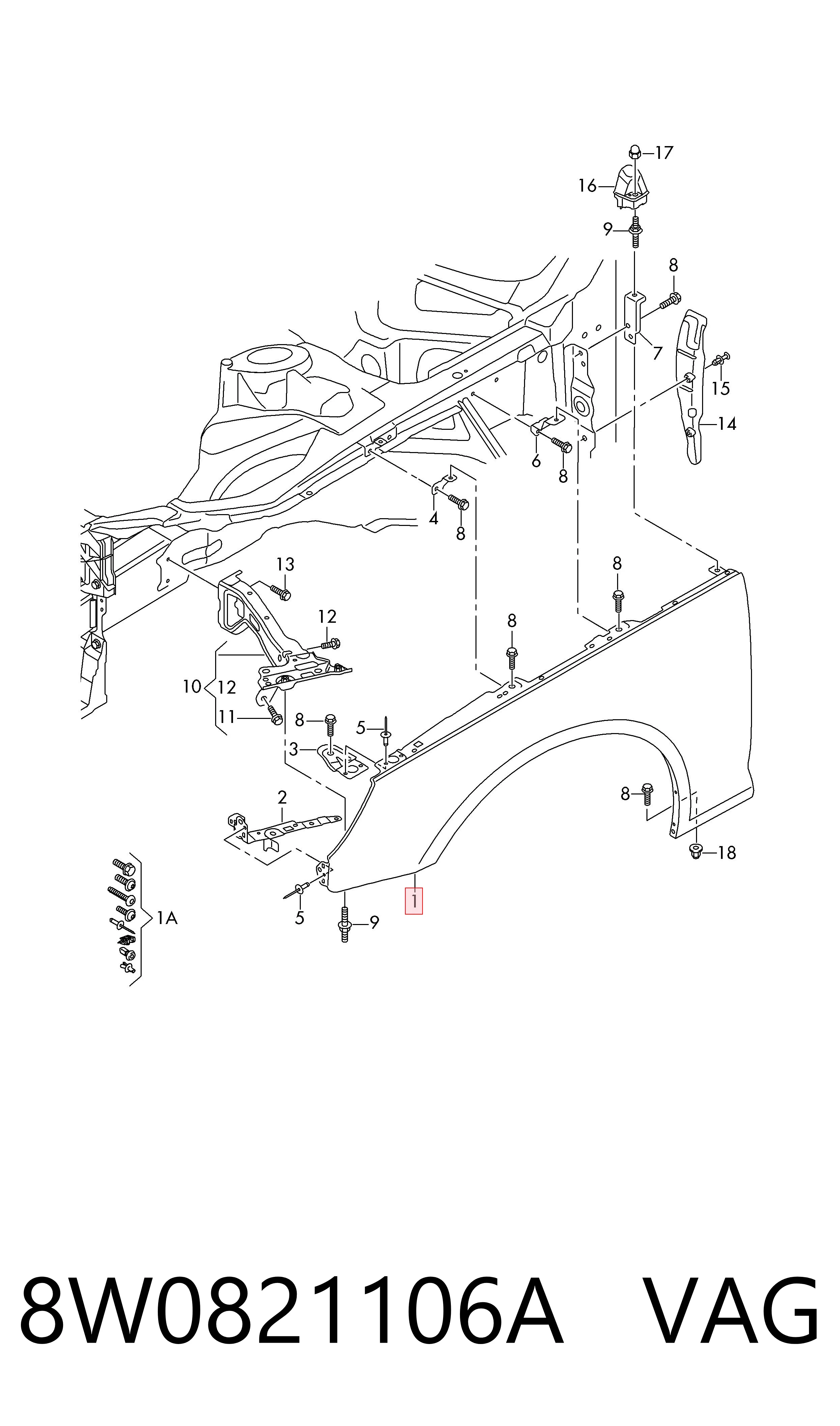 8W0821106A VAG