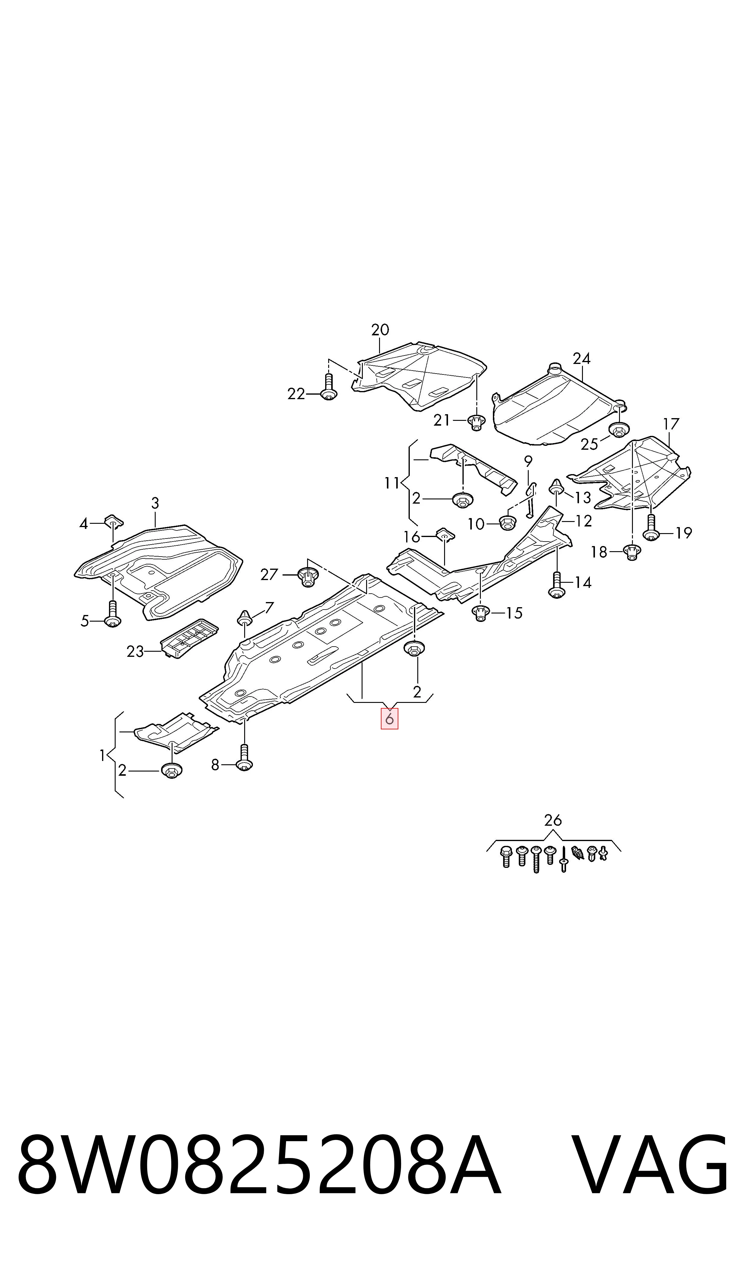 8W0825208A VAG