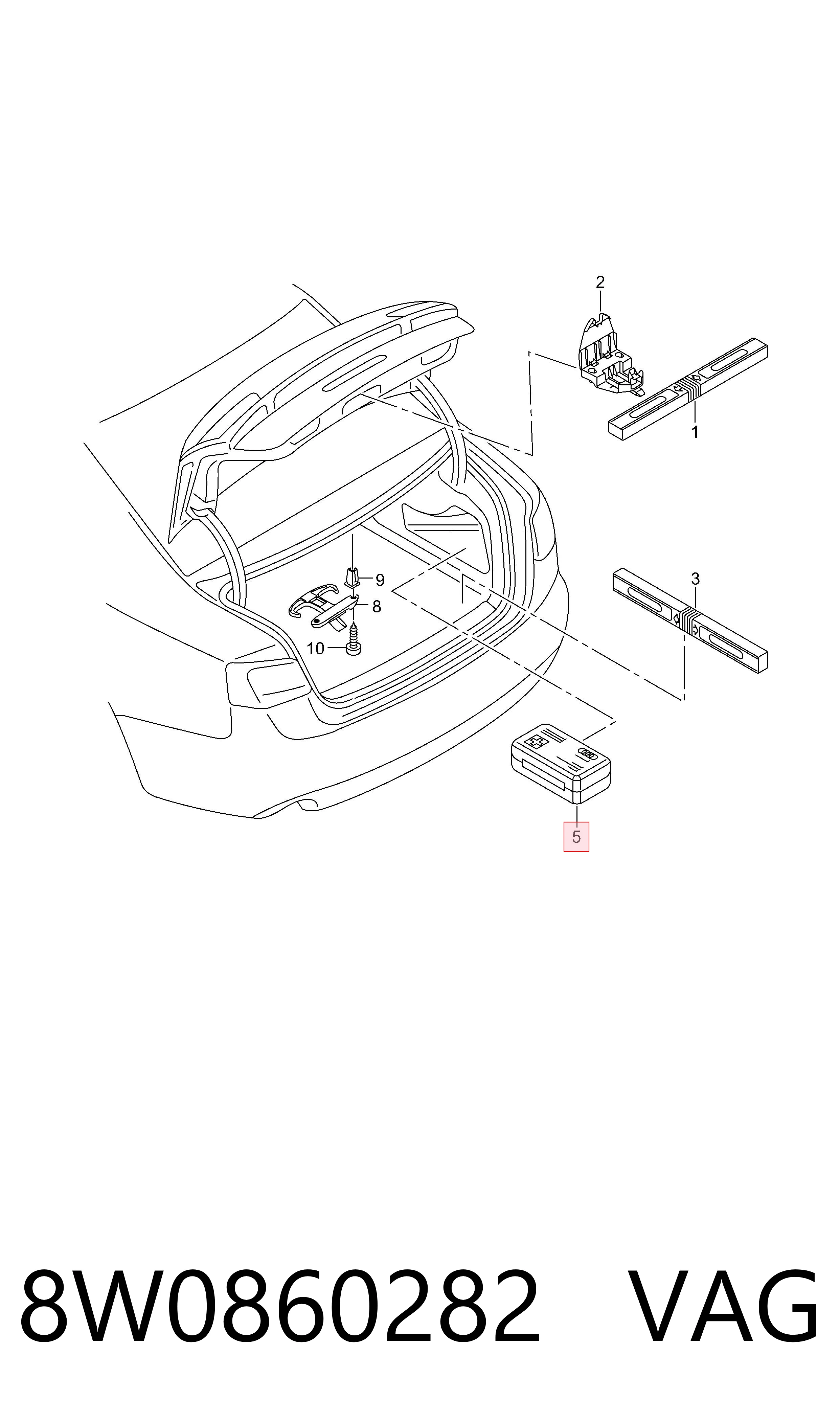 8W0860282 VAG