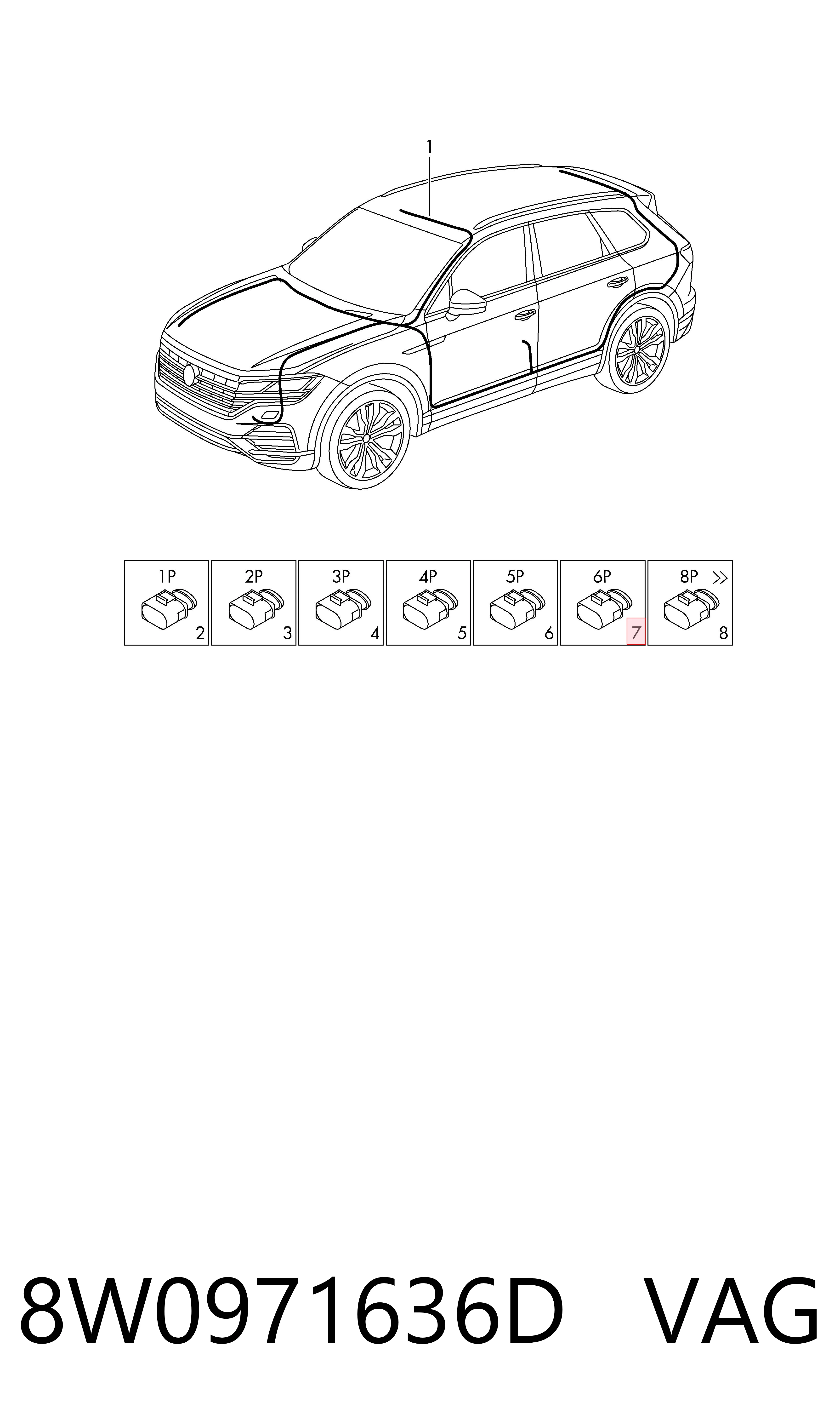  VAG 8W0971636D preço, a partir de 4,67 USD