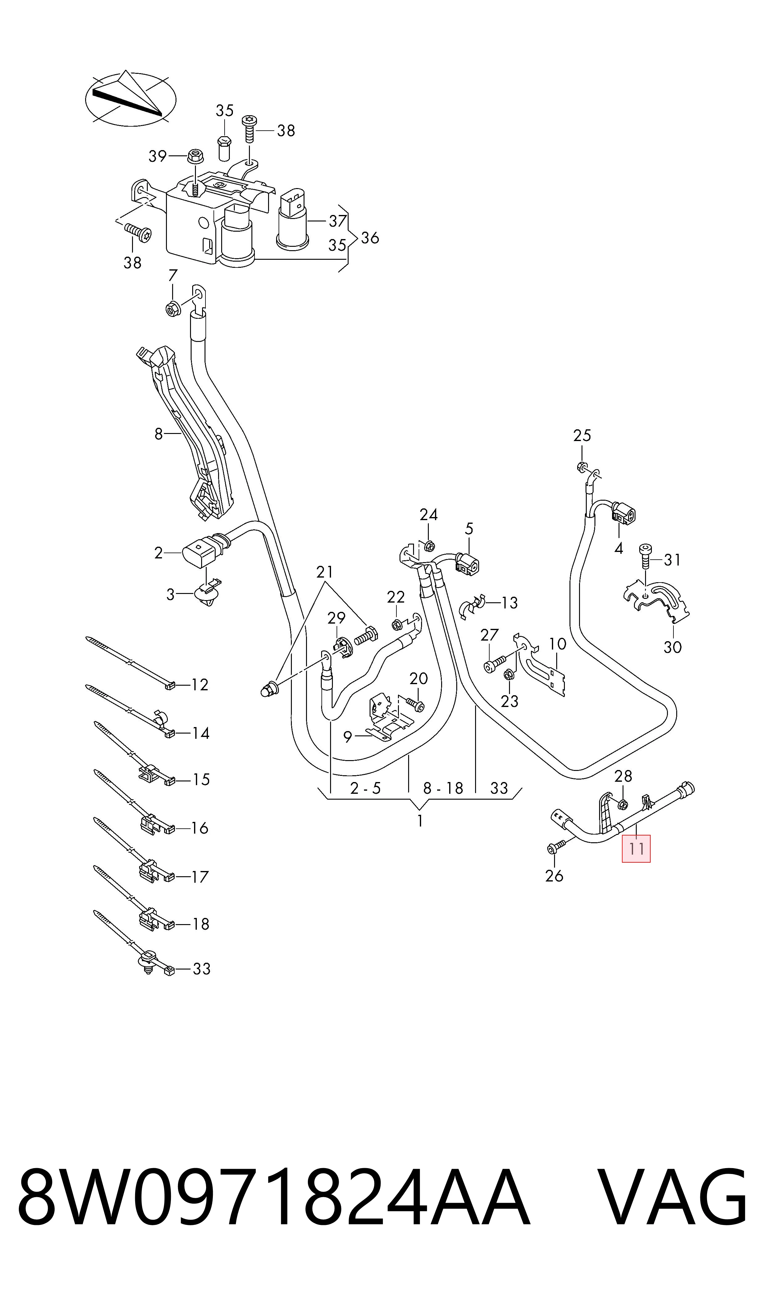 8W0971824AA VAG 