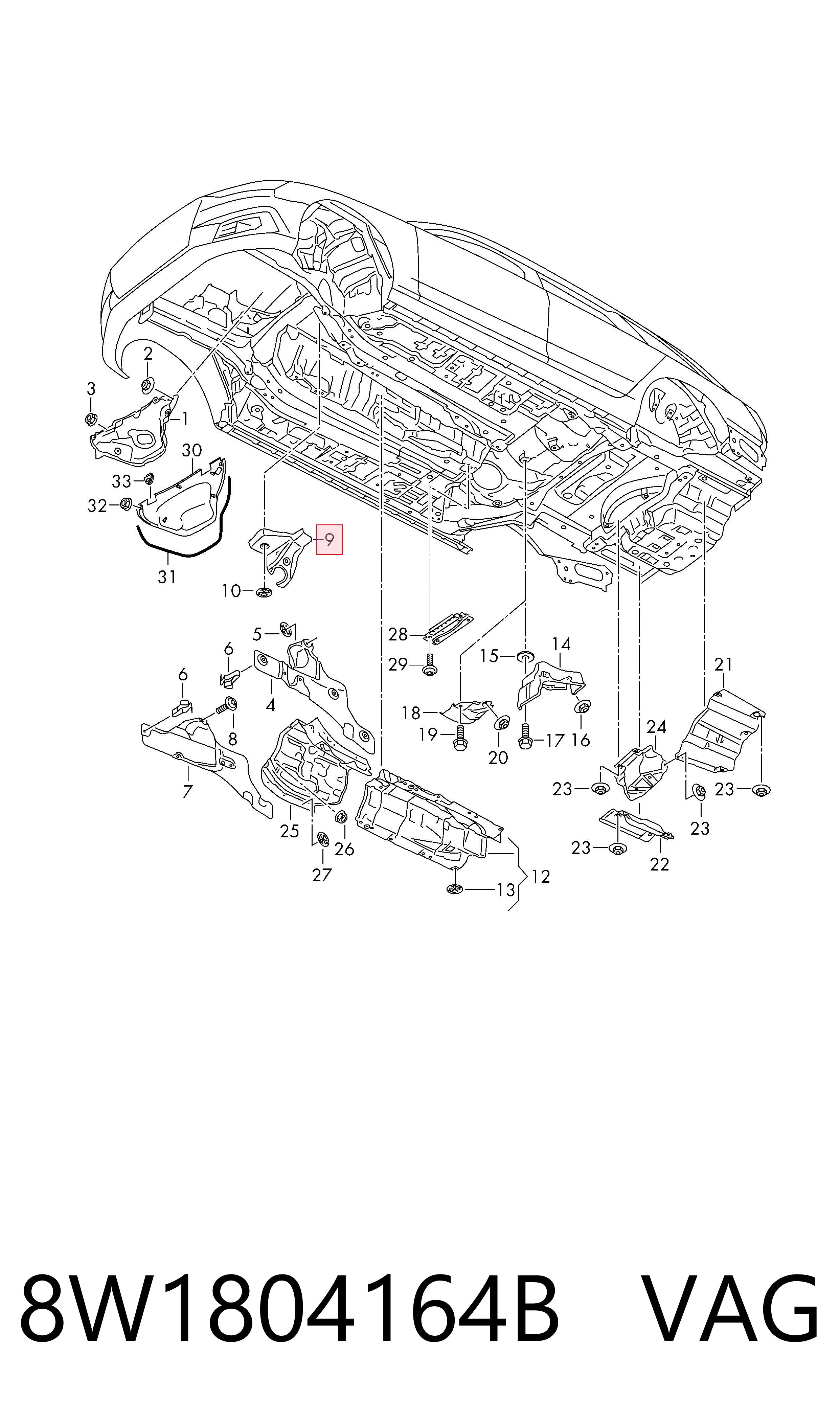 8W1804164B VAG