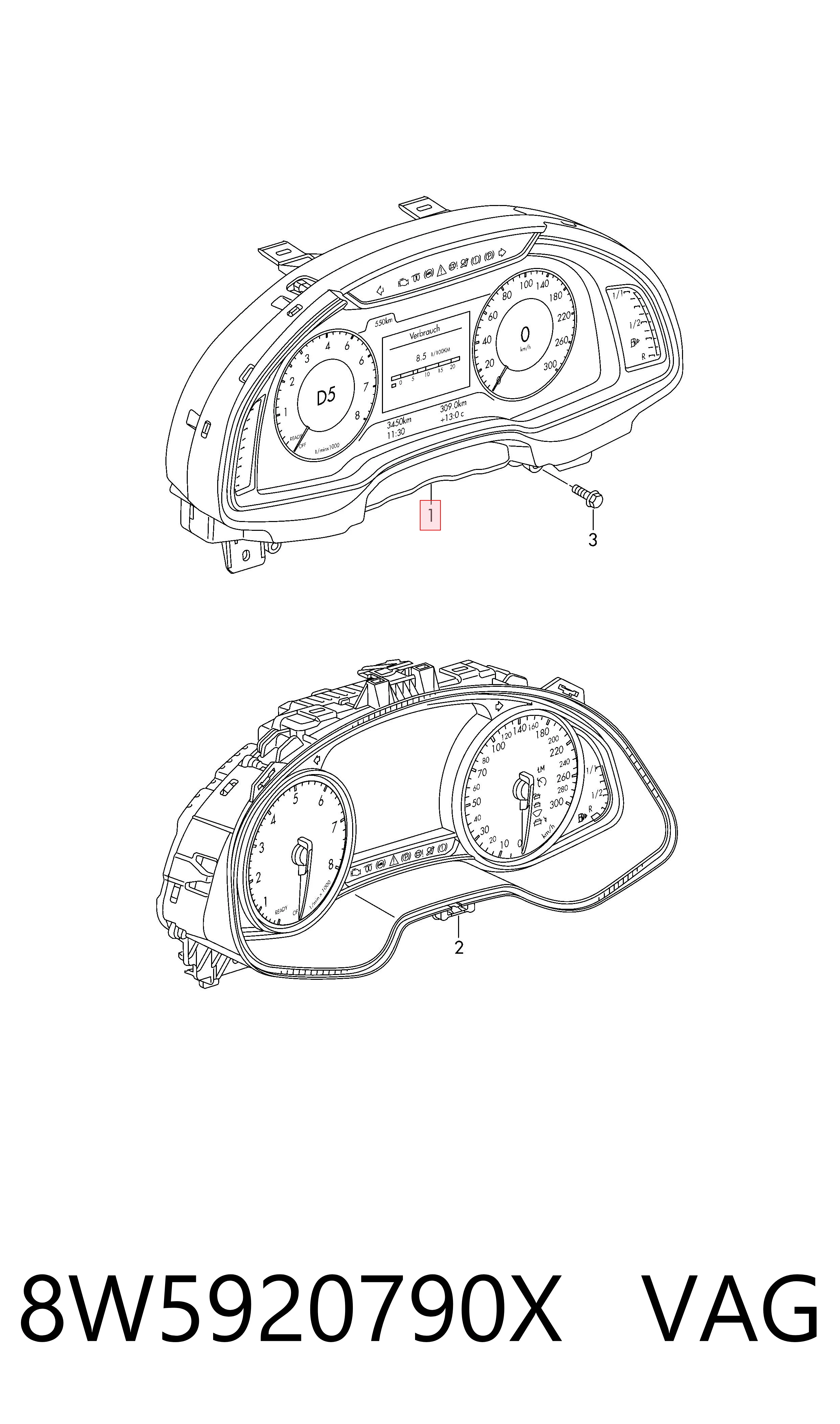 8W5920790X VAG