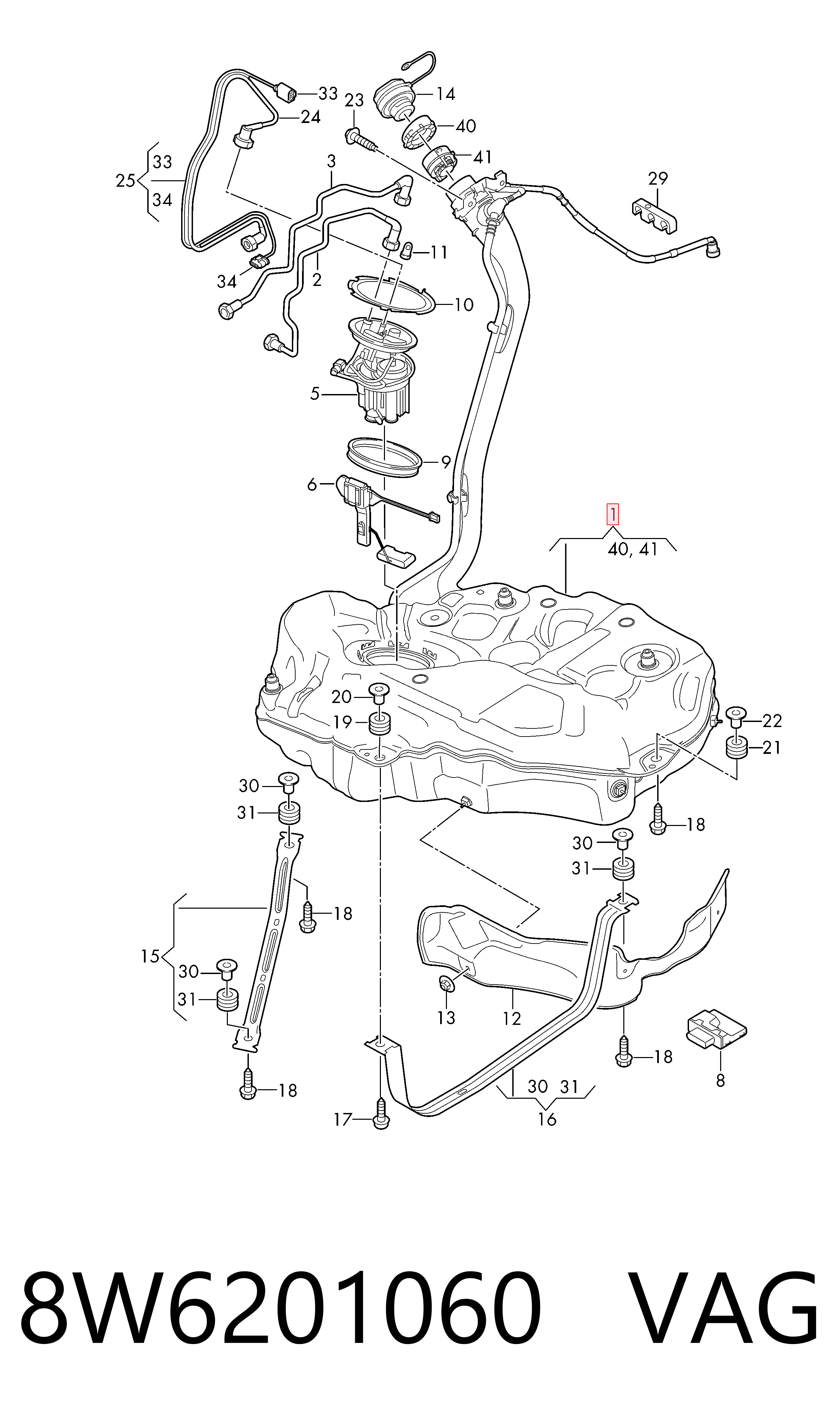 8W6201060 VAG